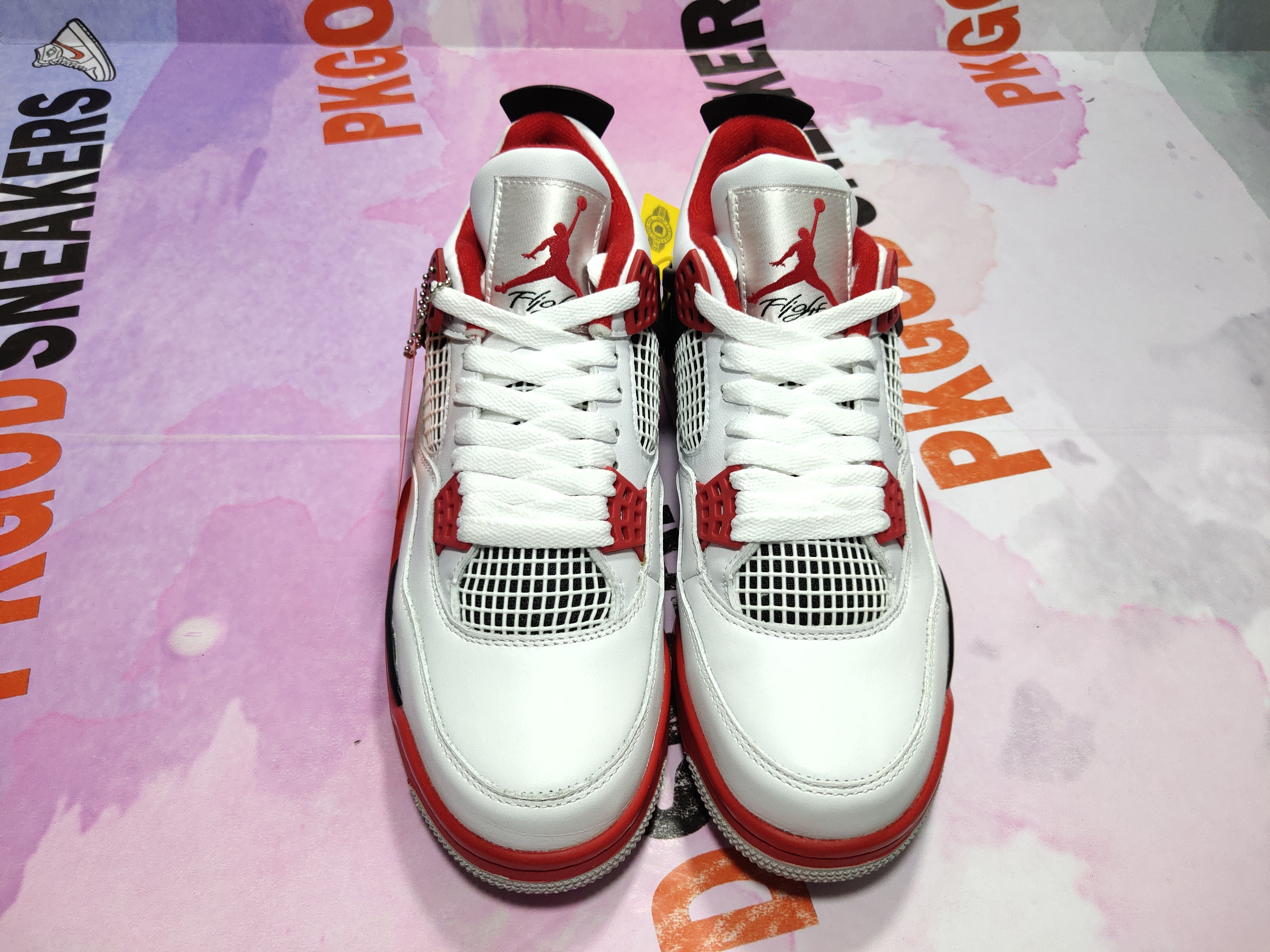 PKGoden Jordan 4 Retro Fire Red (2020) DC7770-160