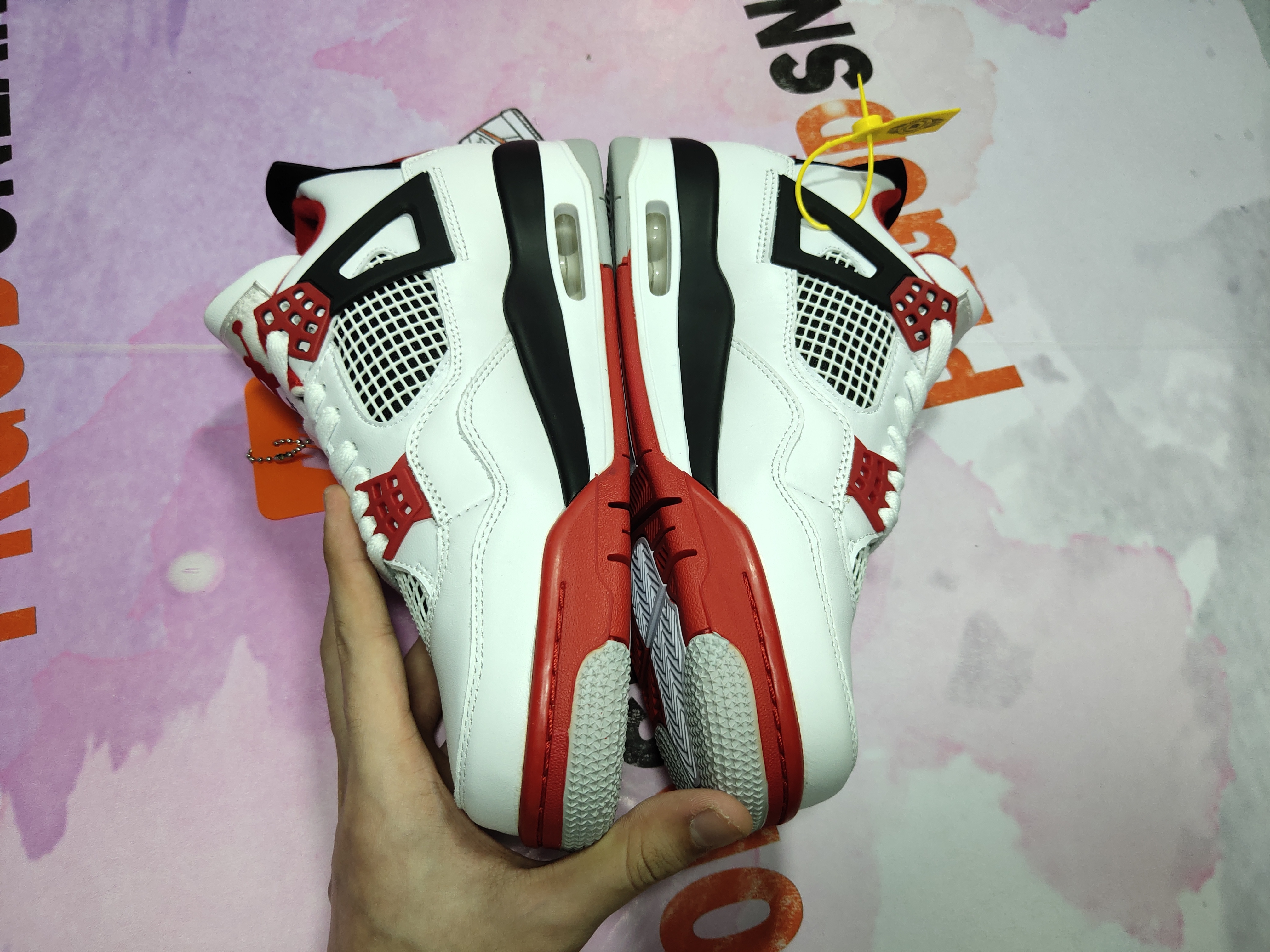 PKGoden Jordan 4 Retro Fire Red (2020) DC7770-160