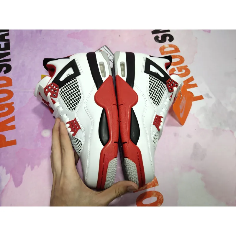 PKGoden Jordan 4 Retro Fire Red (2020) DC7770-160