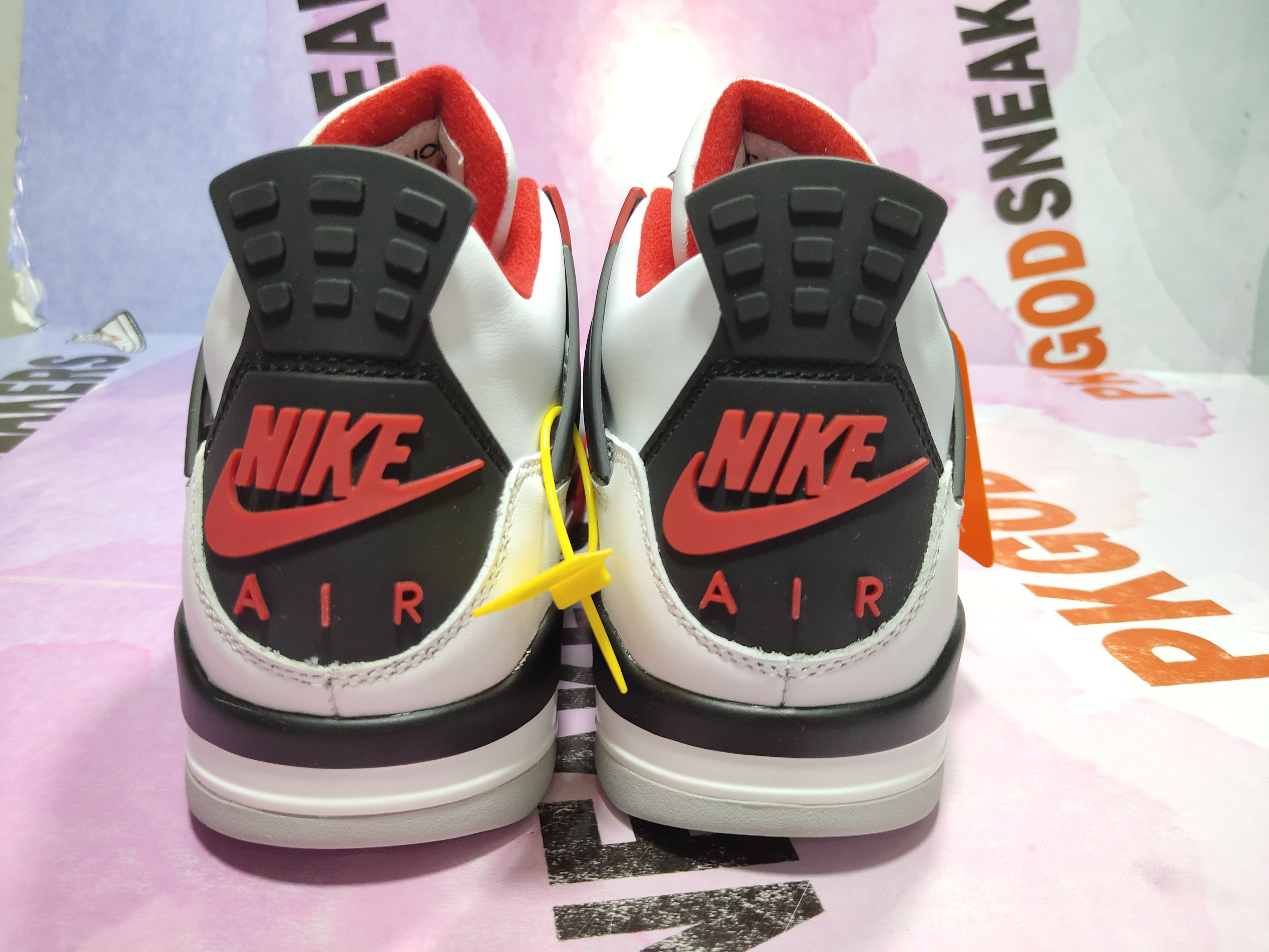 PKGoden Jordan 4 Retro Fire Red (2020) DC7770-160