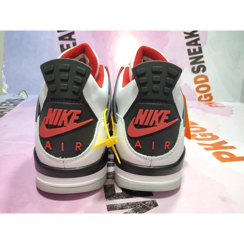 PKGoden Jordan 4 Retro Fire Red (2020) DC7770-160