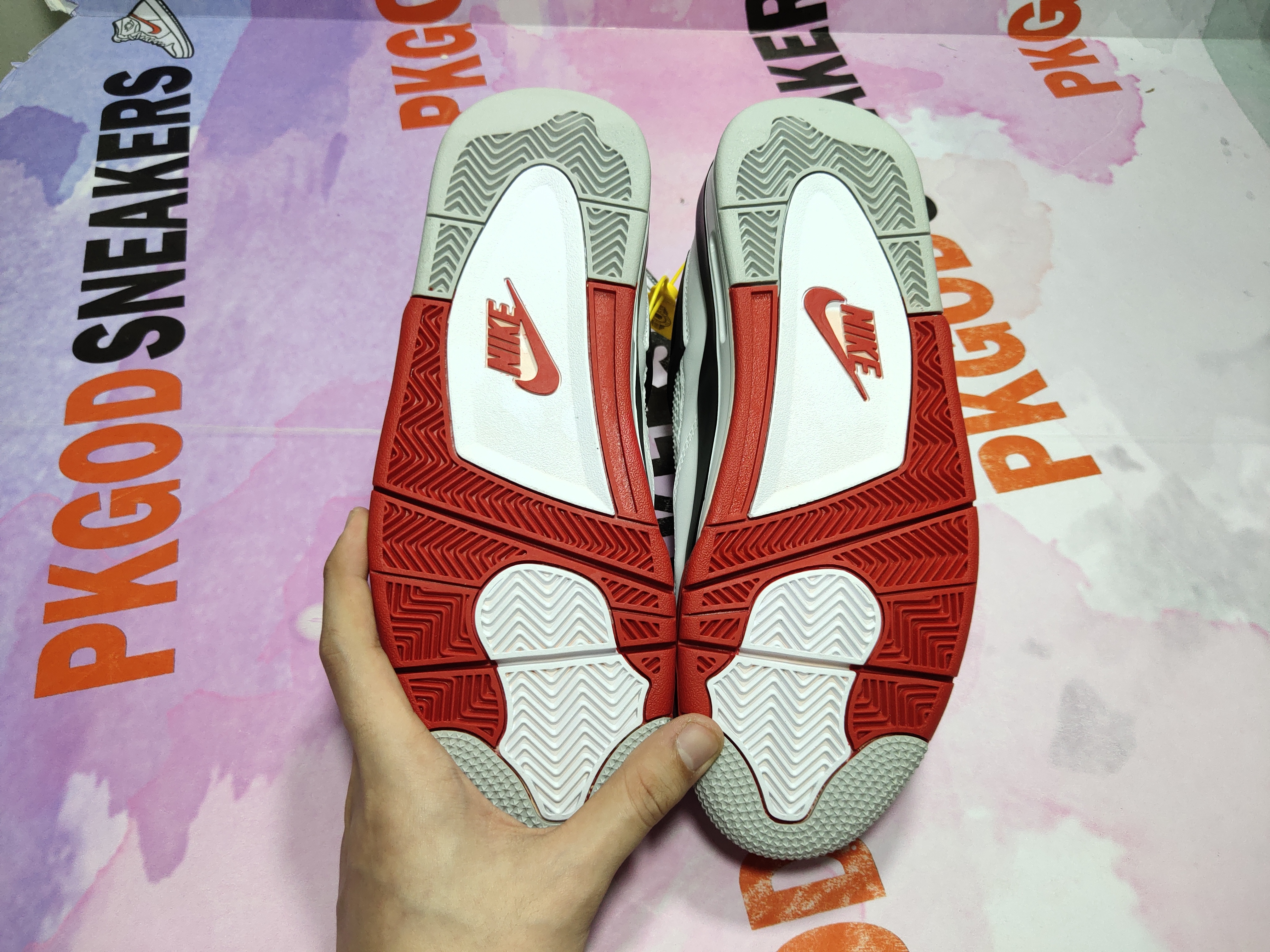 PKGoden Jordan 4 Retro Fire Red (2020) DC7770-160