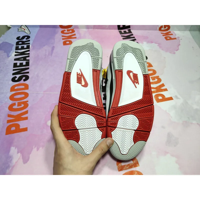 PKGoden Jordan 4 Retro Fire Red (2020) DC7770-160