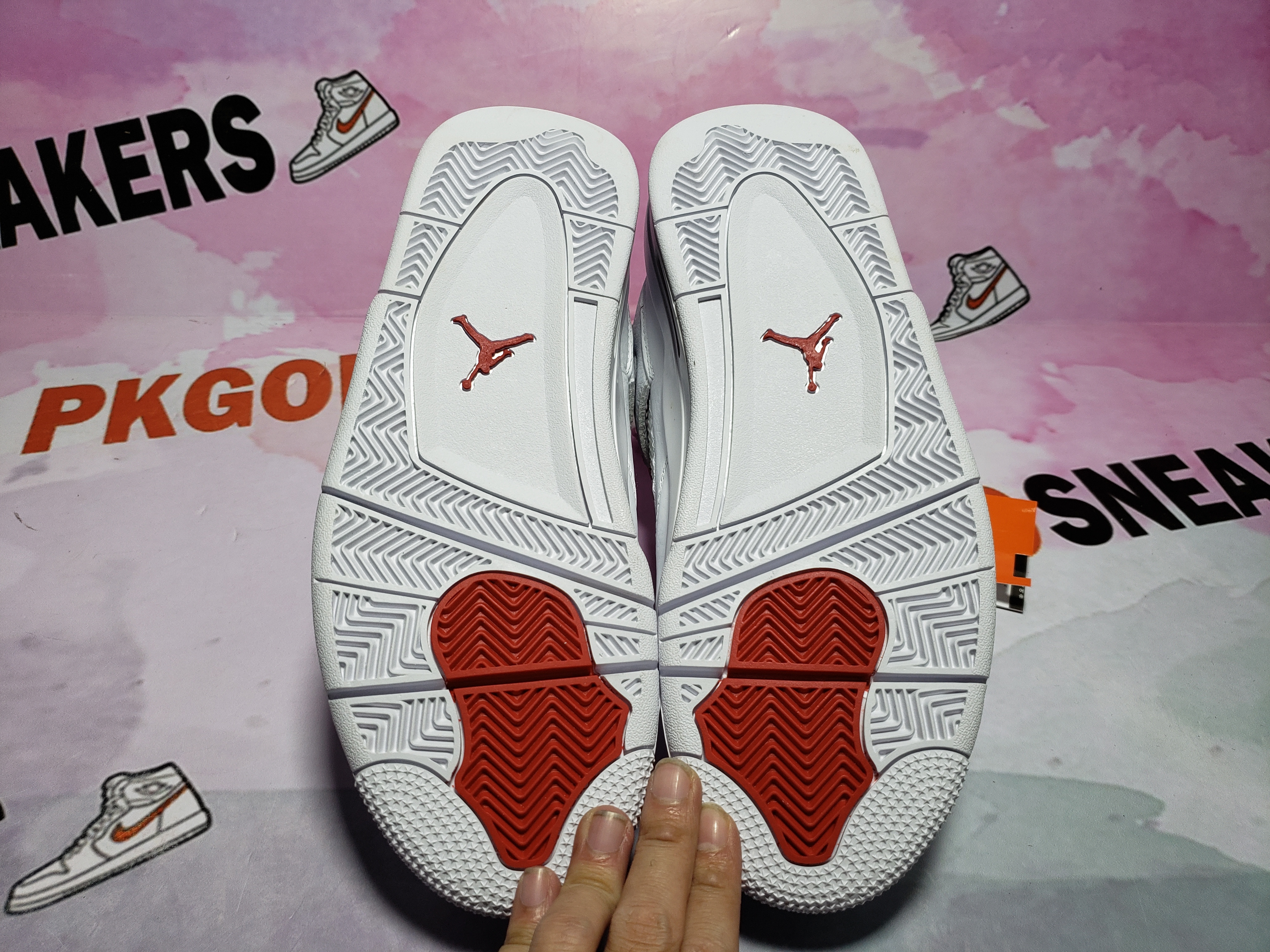 PKGoden Jordan 4 Retro Metallic Red CT8527-112