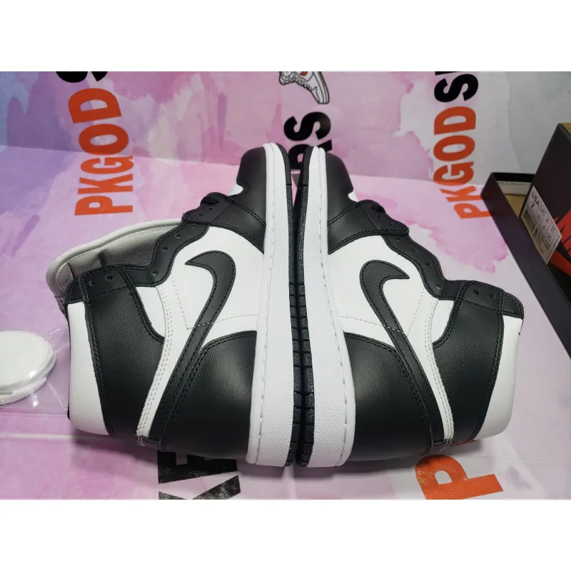 PKGoden Jordan 1 Retro Black White (2014) 555088-010