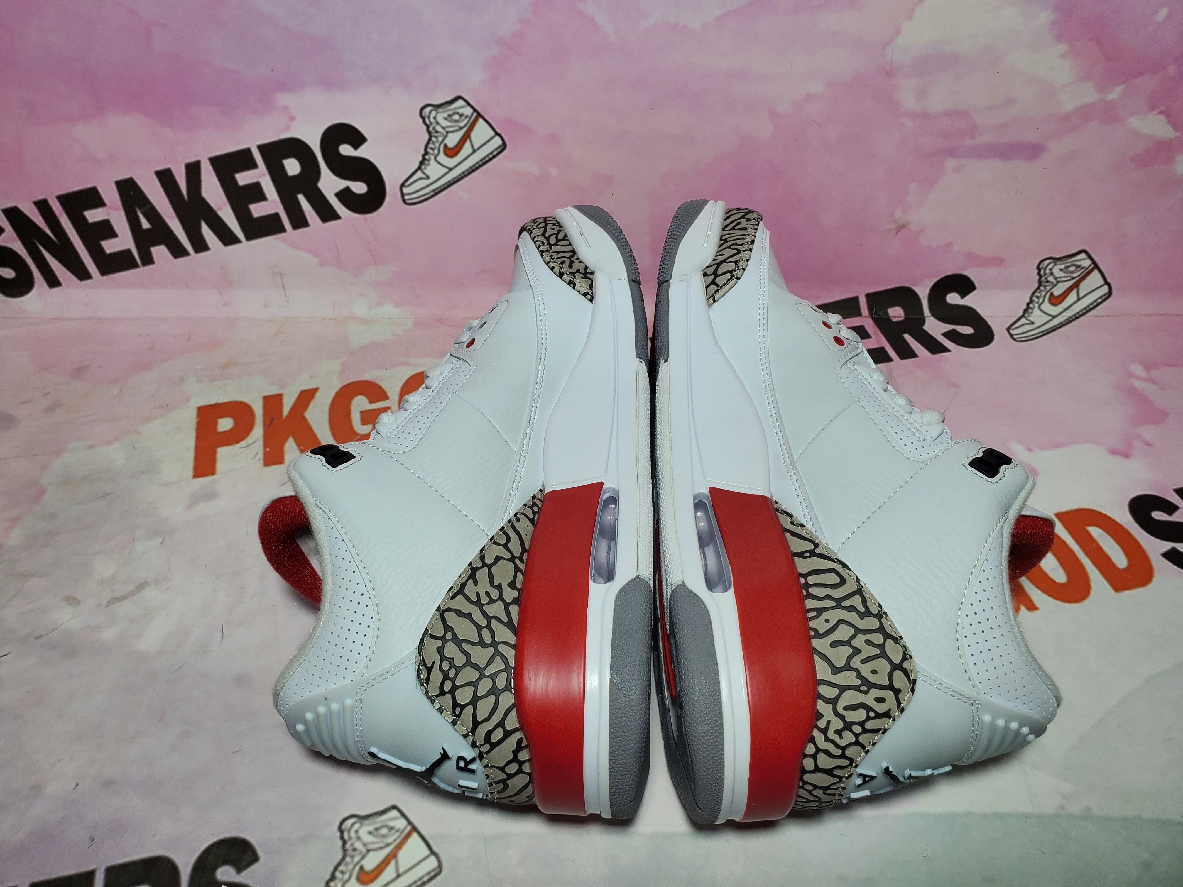 PKGoden Air Jordan 3 Retro Hall of Fame 136064-116
