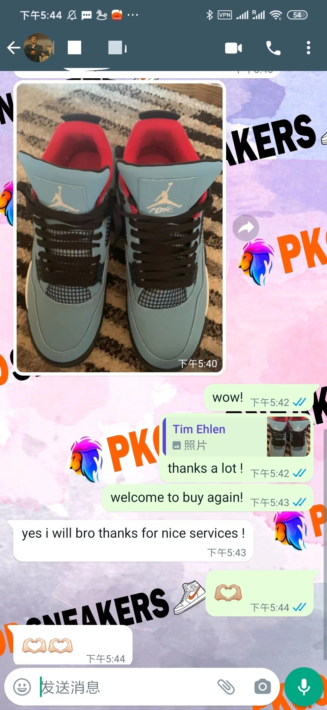 PKGoden Jordan 4 Retro Travis Scott Cactus Jack 308497-406
