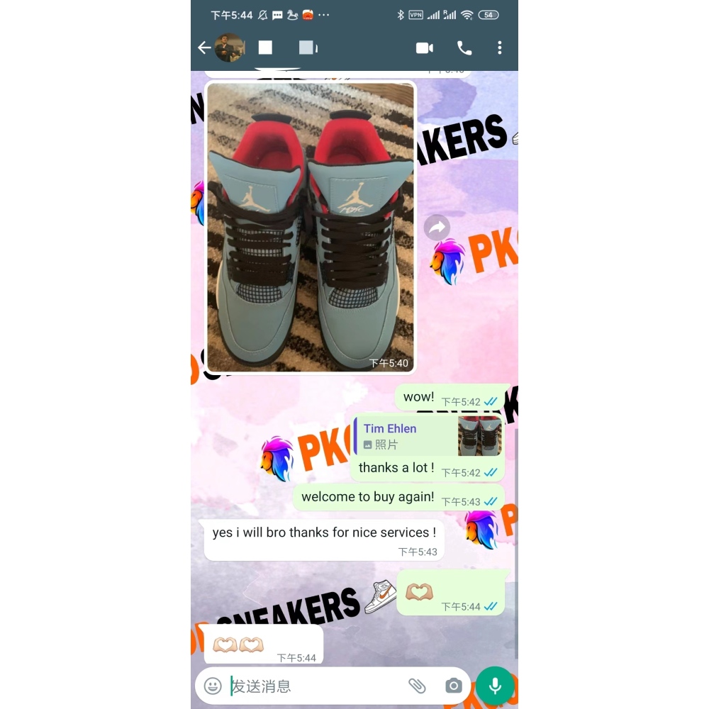 PKGoden Jordan 4 Retro Travis Scott Cactus Jack 308497-406