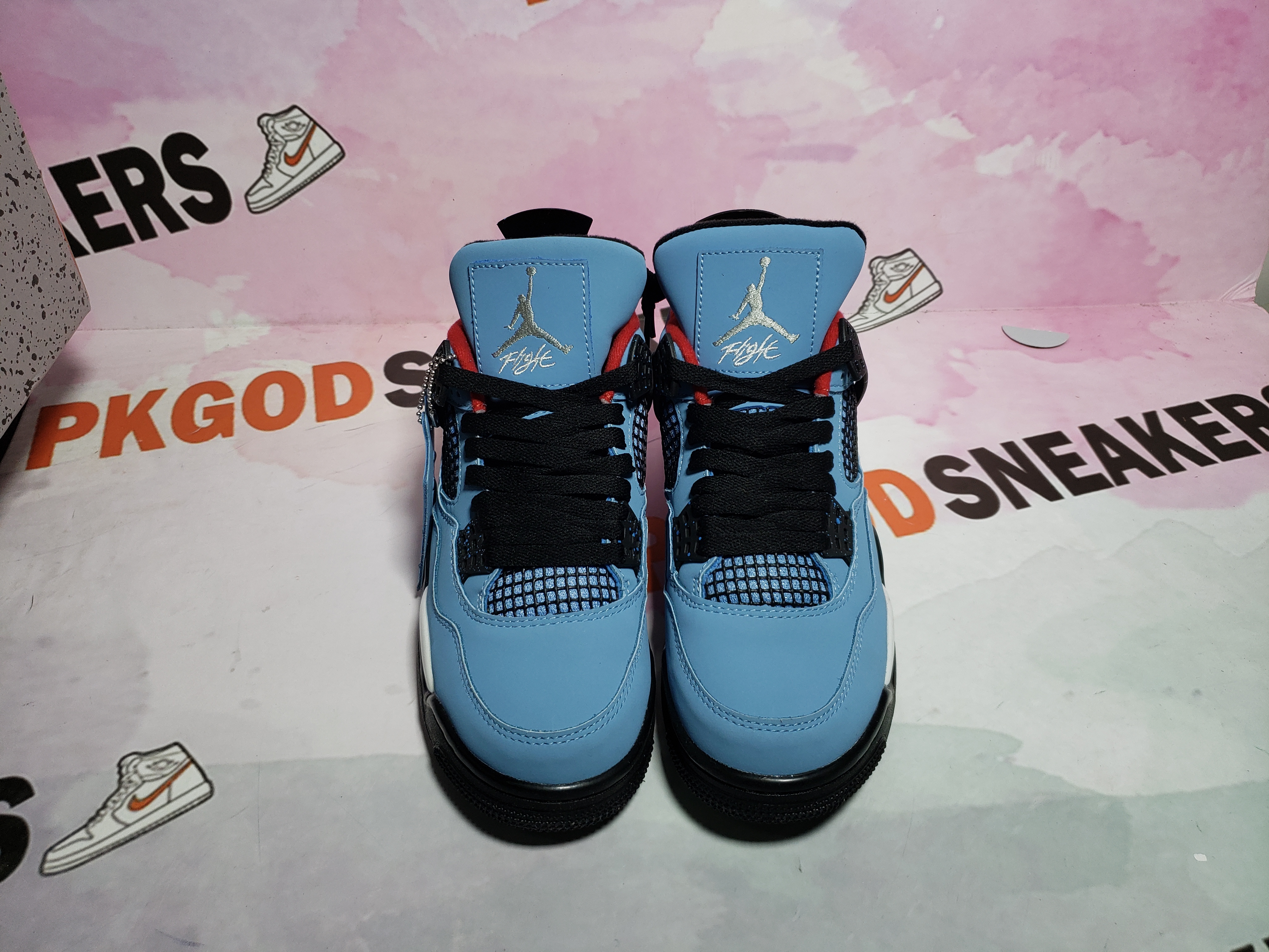 PKGoden Jordan 4 Retro Travis Scott Cactus Jack 308497-406