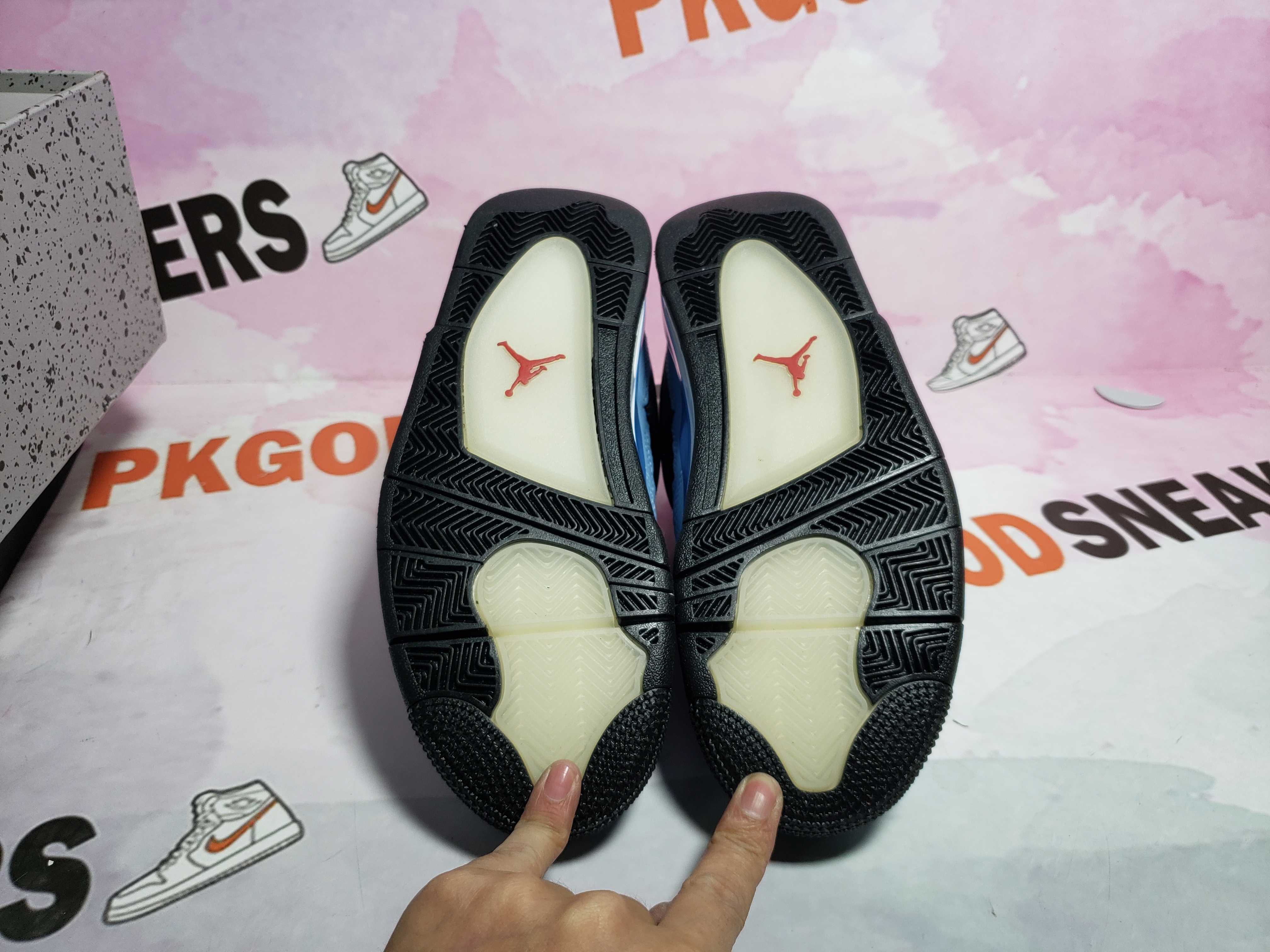 PKGoden Jordan 4 Retro Travis Scott Cactus Jack 308497-406