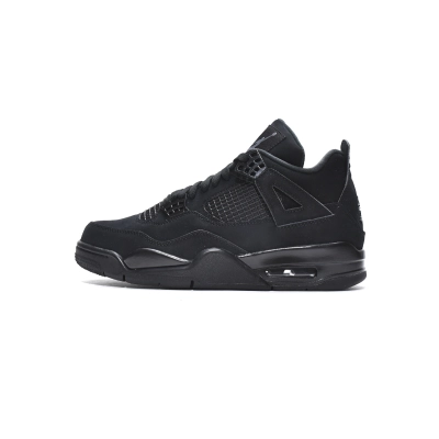  PKGoden Jordan 4 Retro Black Cat (2020) CU1110-010 01