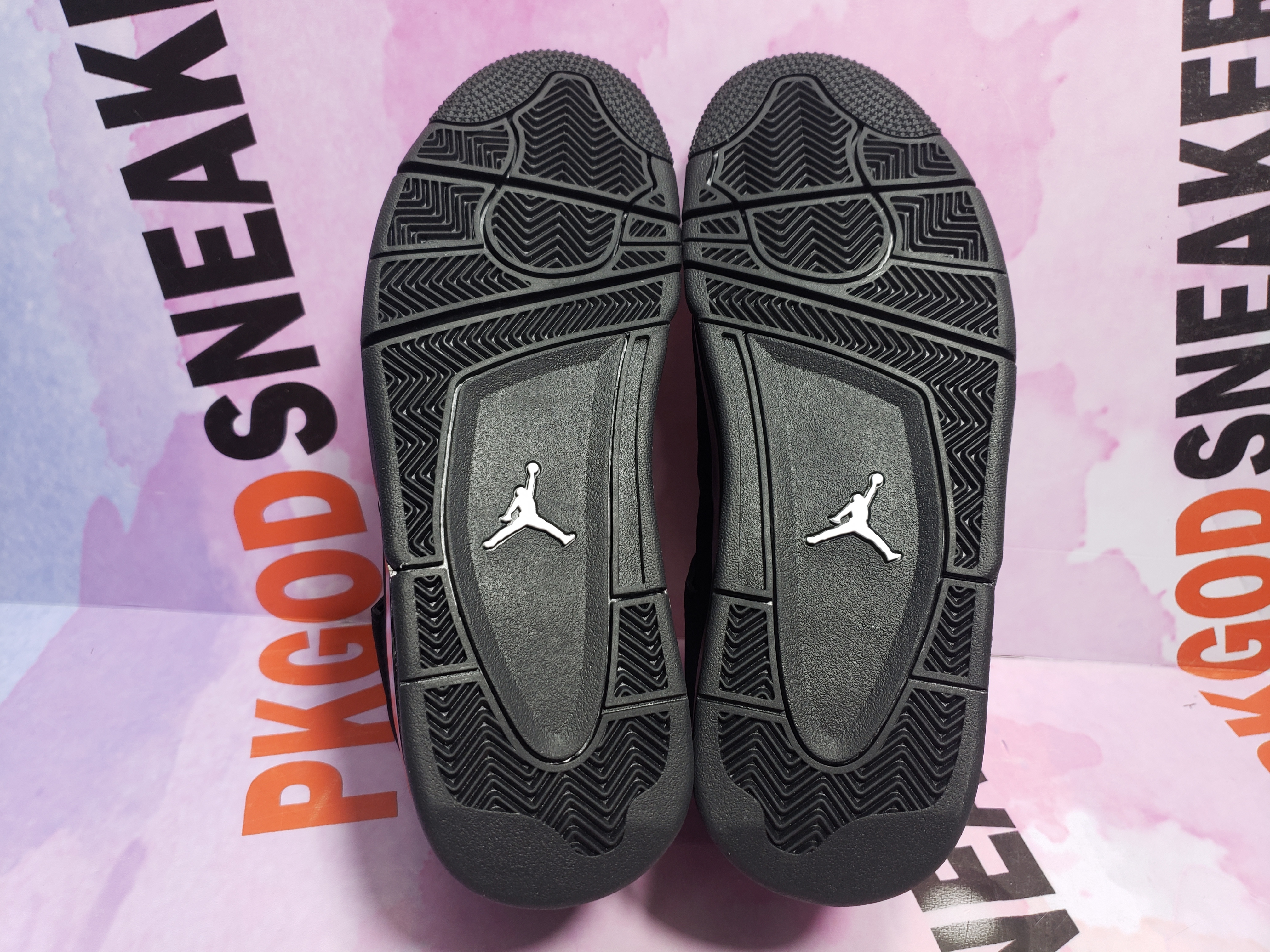  PKGoden Jordan 4 Retro Black Cat (2020) CU1110-010