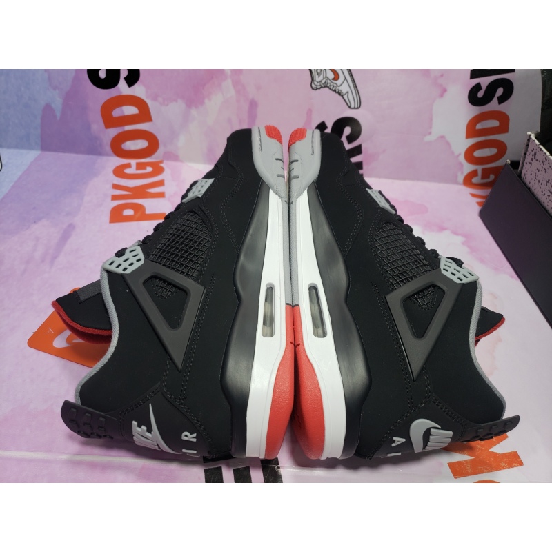 PKGoden Jordan 4 Retro Bred (2019) 308497-060