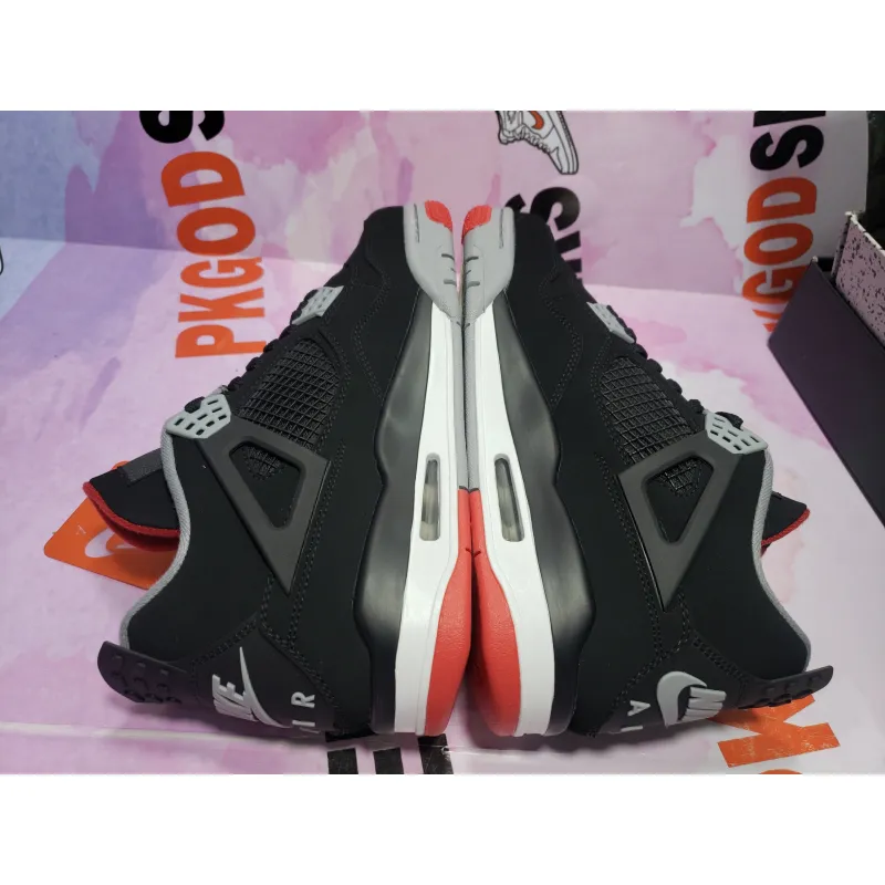 PKGoden Jordan 4 Retro Bred (2019) 308497-060