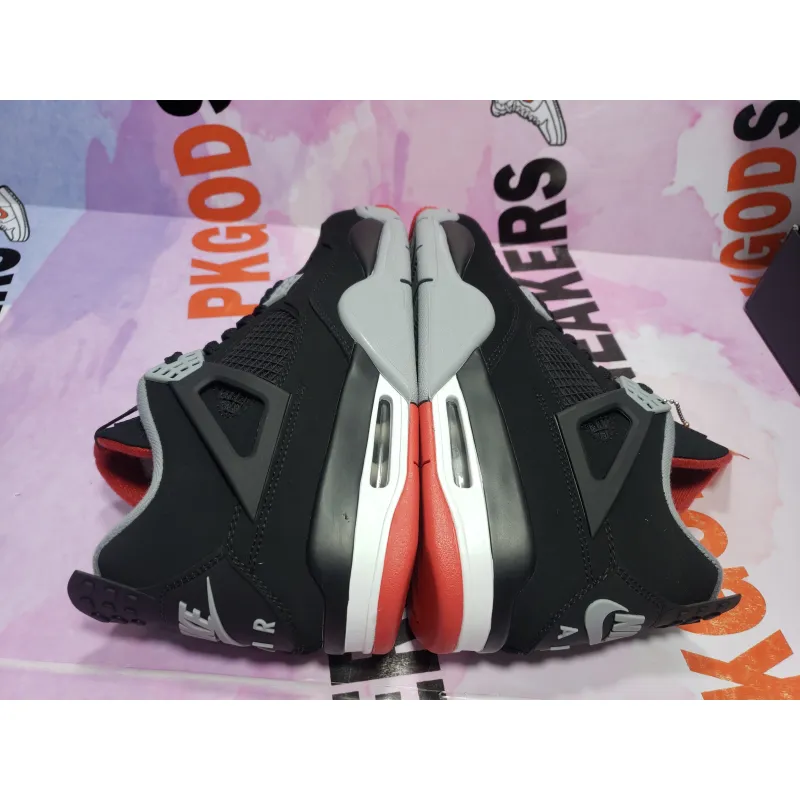 PKGoden Jordan 4 Retro Bred (2019) 308497-060