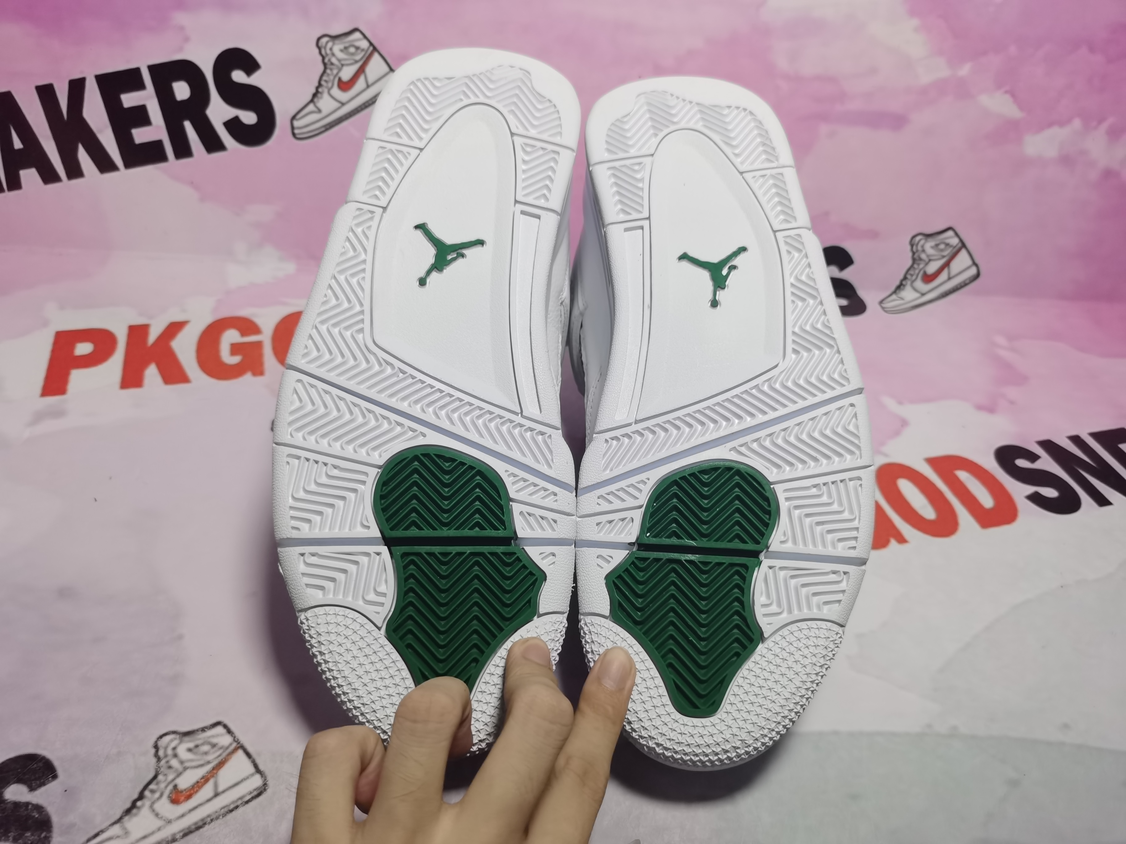PKGoden Jordan 4 Retro Metallic Green CT8527-113