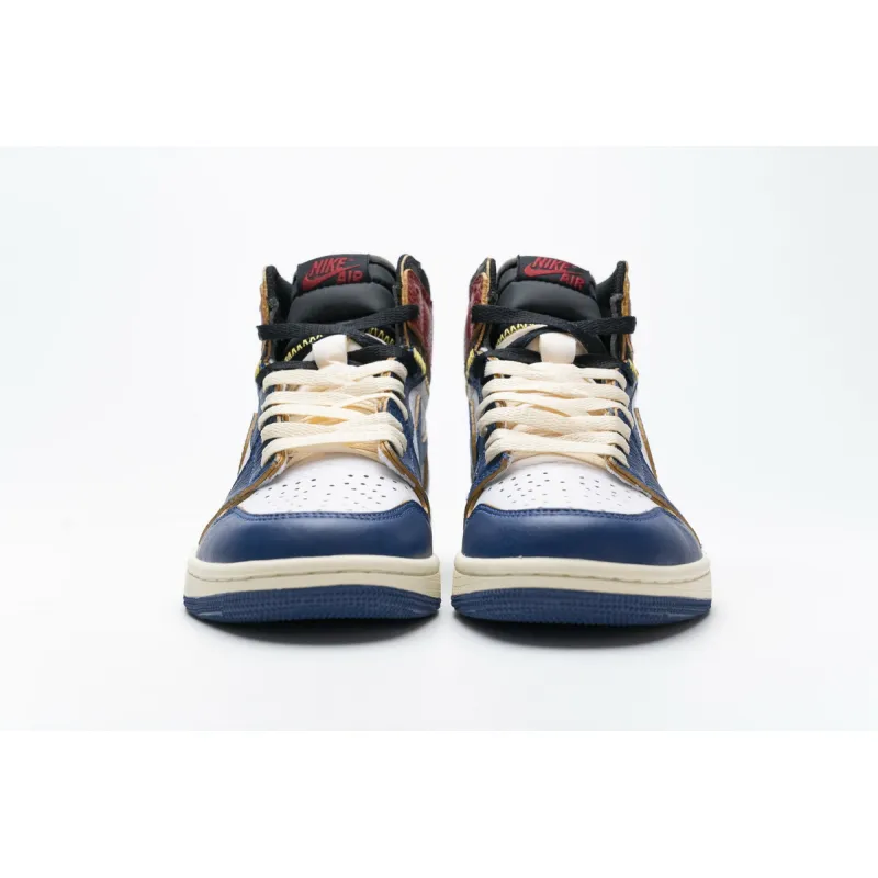 PKGoden Jordan 1 Retro High Union Los Angeles Blue Toe BV1300-146