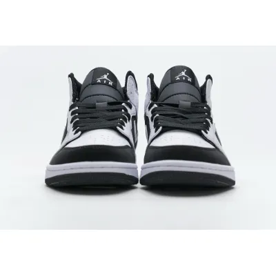 BoostMasterLin Jordan 1 Mid White Black 554724-113 02