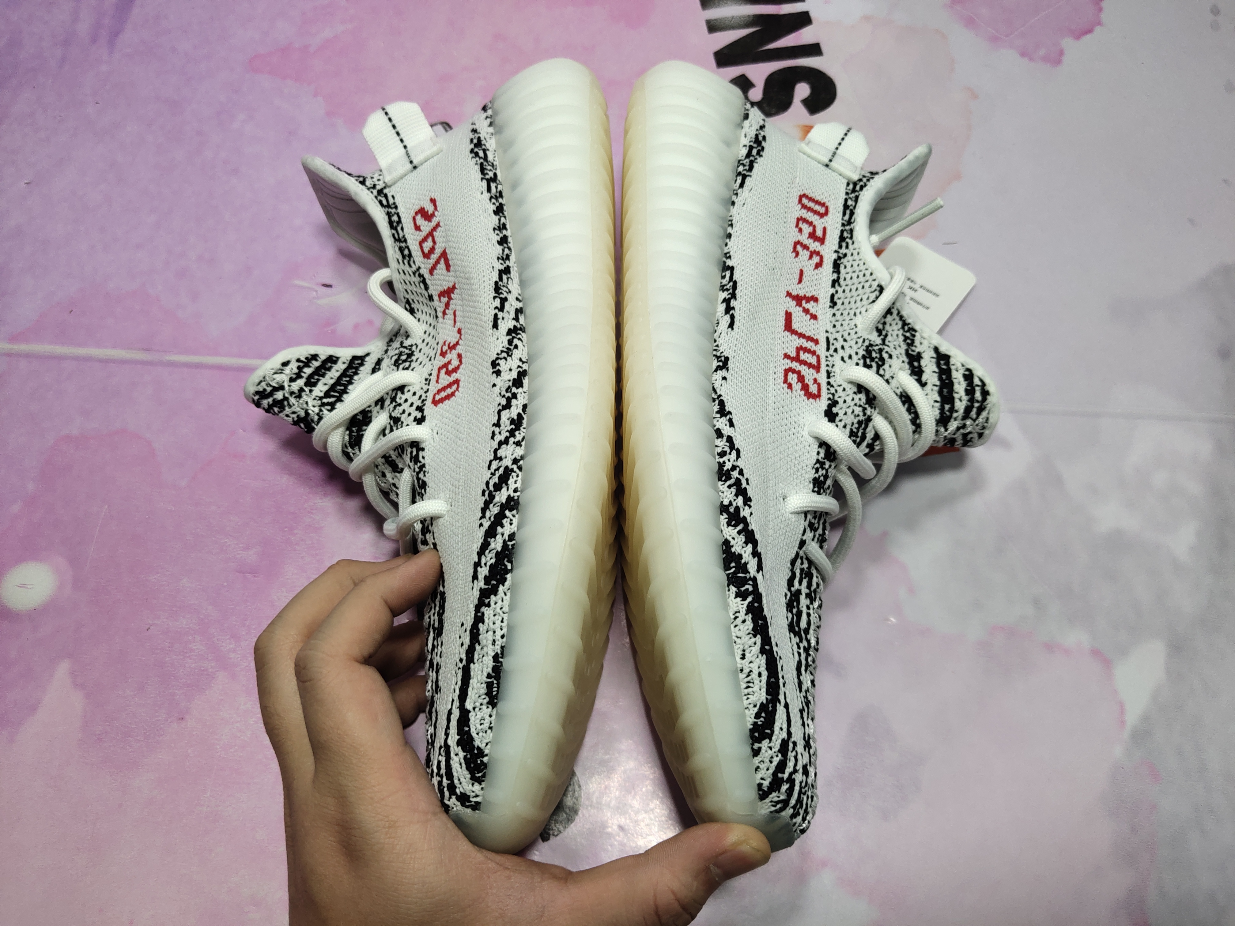 PKGoden Yeezy Boost 350 V2 Zebra CP9654