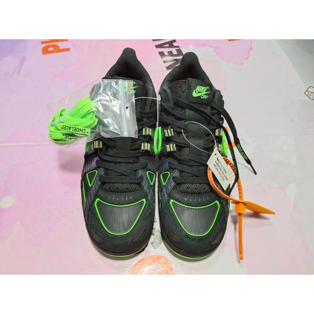 PKGoden Air Rubber Dunk Off-White Green Strike CU6015-001