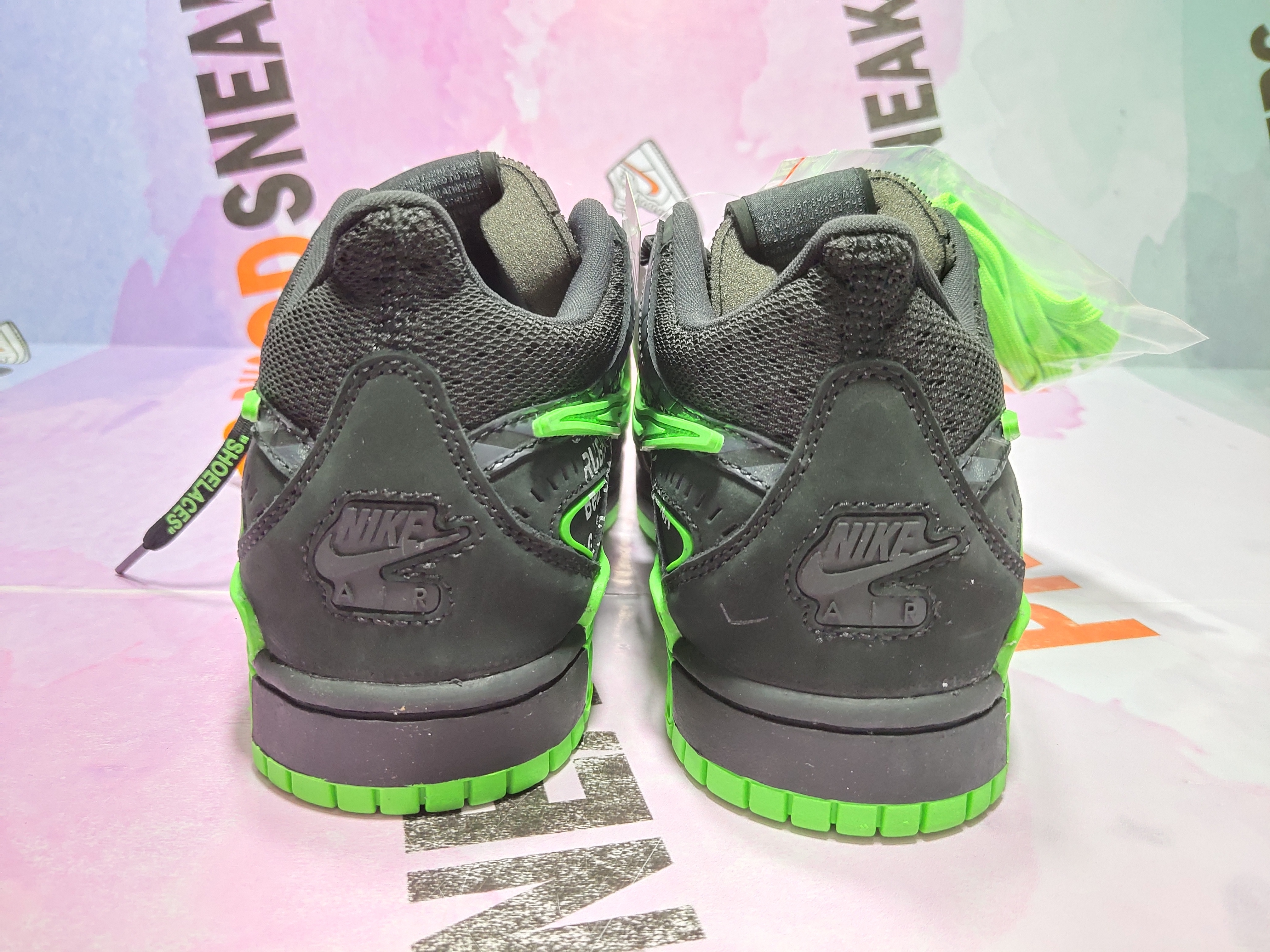 PKGoden Air Rubber Dunk Off-White Green Strike CU6015-001