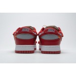 PKGoden SB Dunk Low Off-White University Red CT0856-600