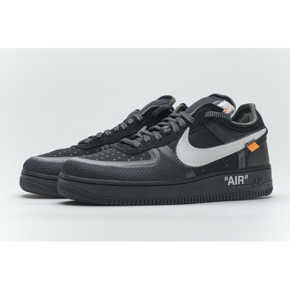 【Flash Sales】PKGoden Air Force 1 Low Off-White Black White AO4606-001