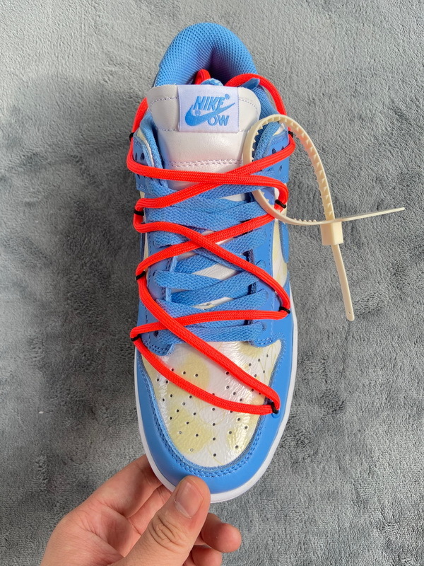 PKGoden OFF-WHITE x Futura x Dunk Low SB UNC DD0856-40