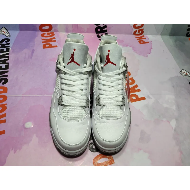 Free Shipping PKGoden Jordan 4 Retro White Oreo (2021) CT8527-100