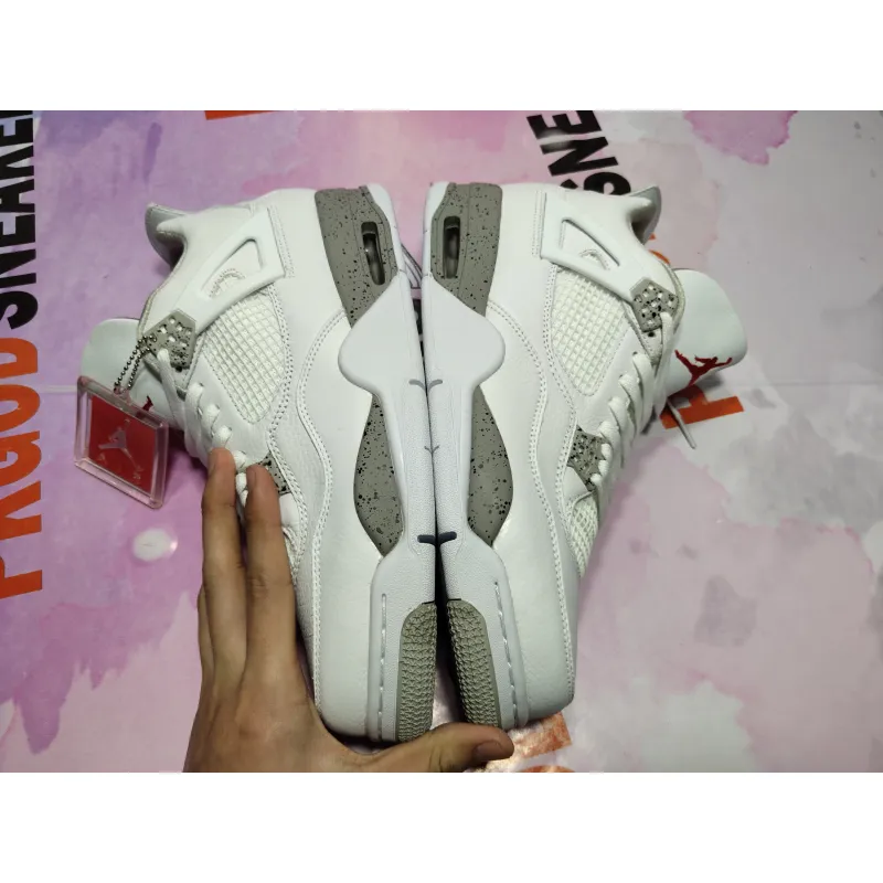 Free Shipping PKGoden Jordan 4 Retro White Oreo (2021) CT8527-100