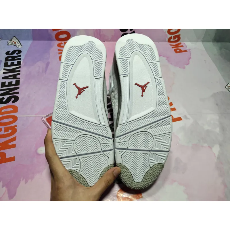 Free Shipping PKGoden Jordan 4 Retro White Oreo (2021) CT8527-100