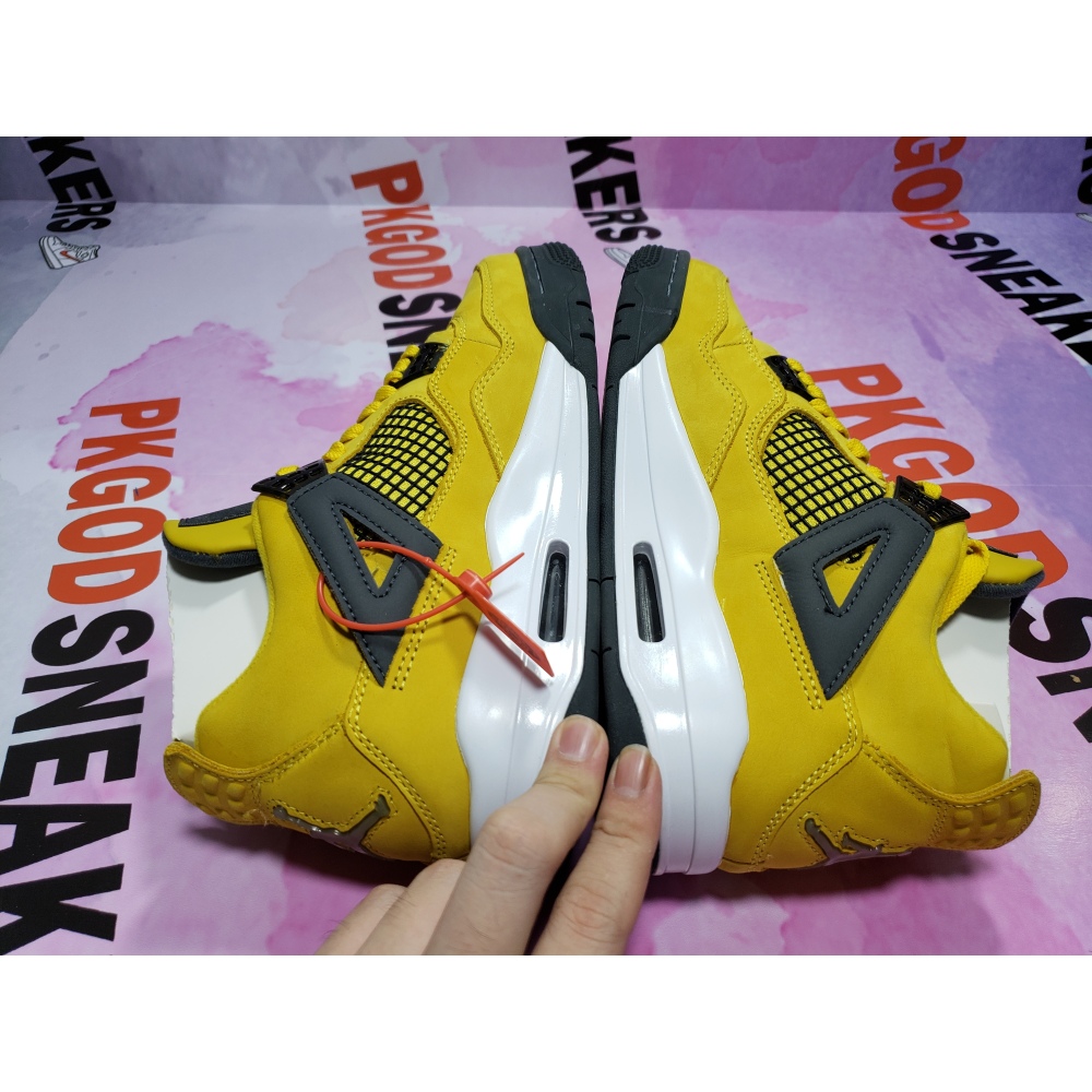 PKGoden Jordan 4 Retro Lightning 314254-702