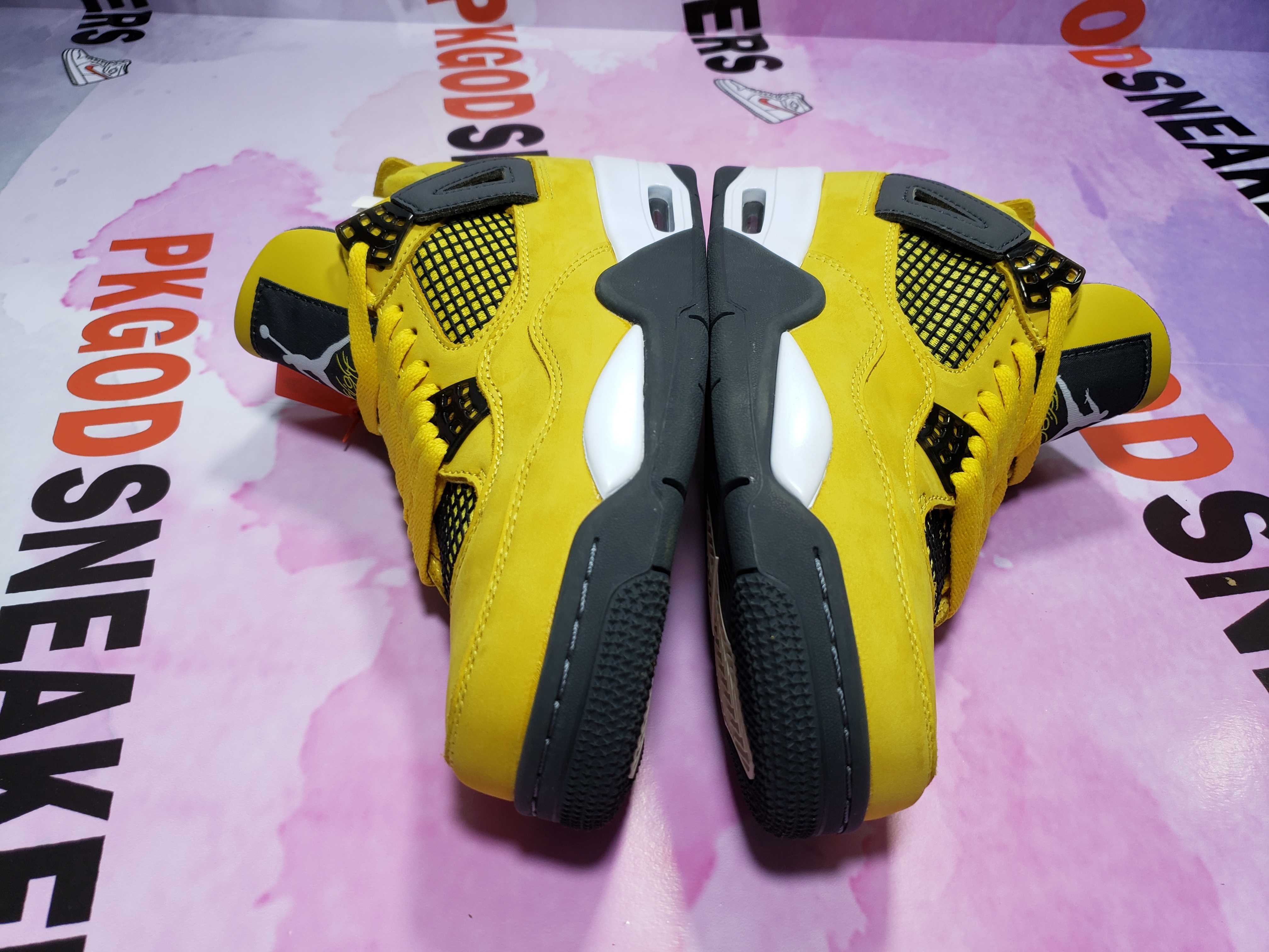 PKGoden Jordan 4 Retro Lightning 314254-702