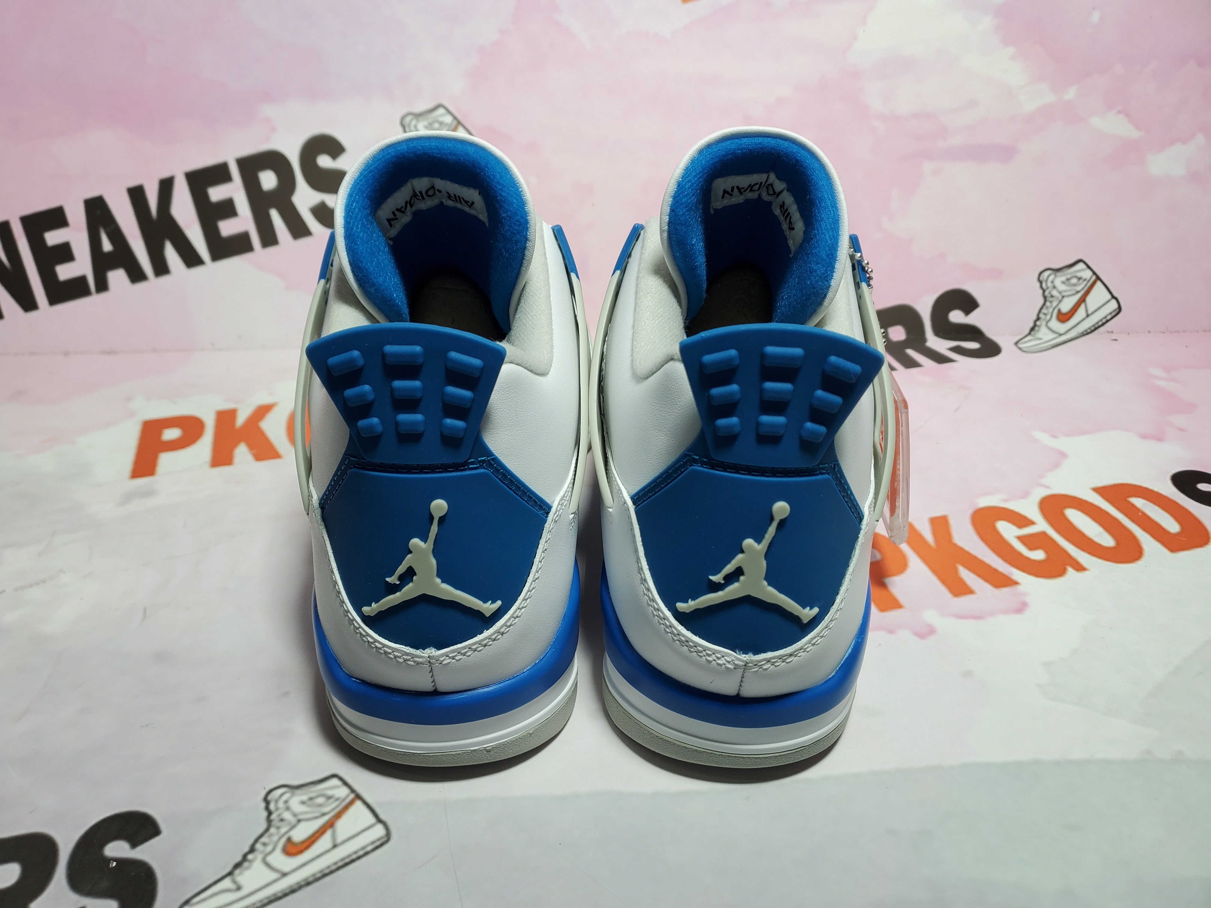 PKGoden Jordan 4 Retro Military Blue  308497-105