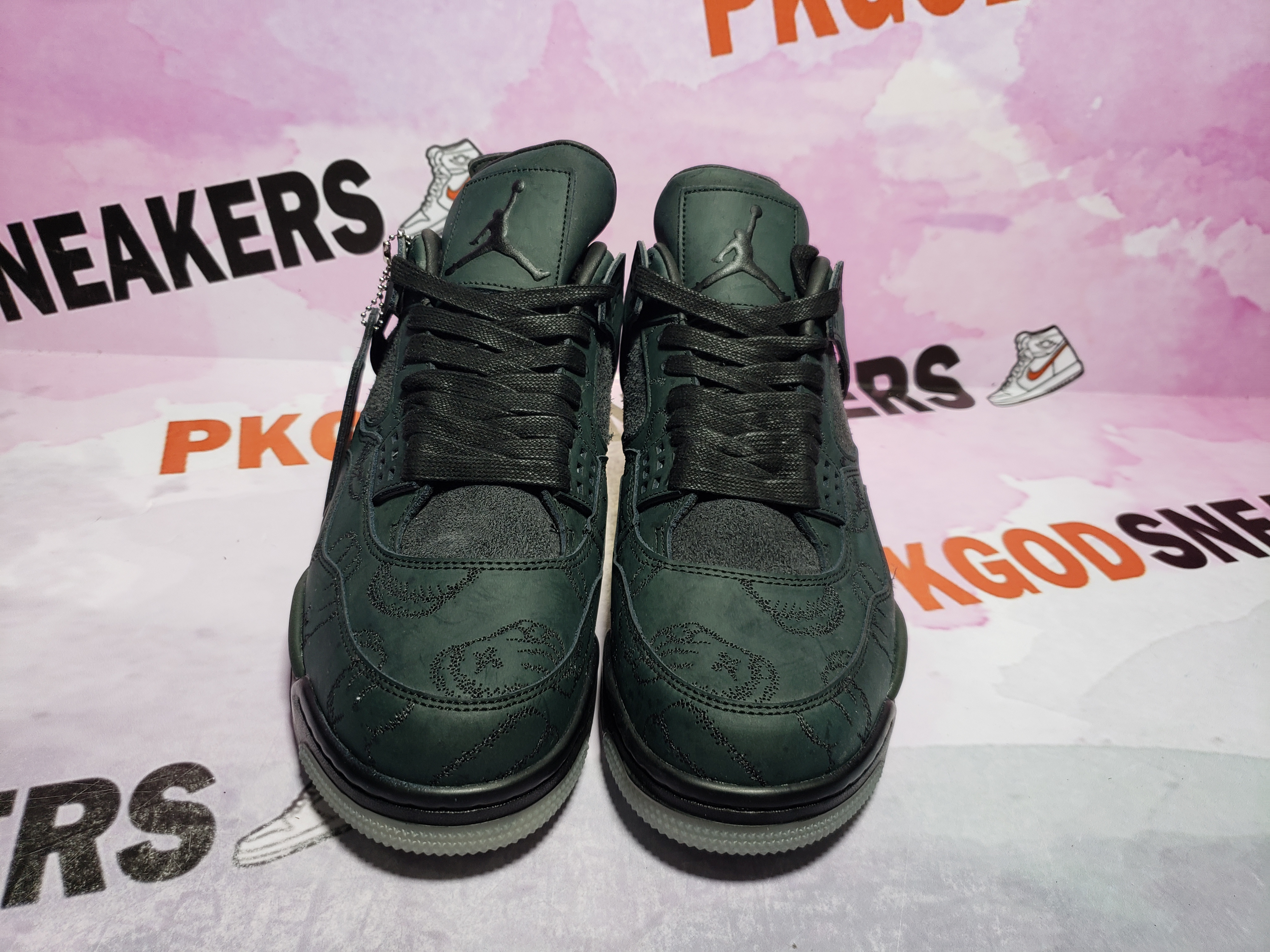 PKGoden Jordan 4 Retro Kaws Black 930155-001