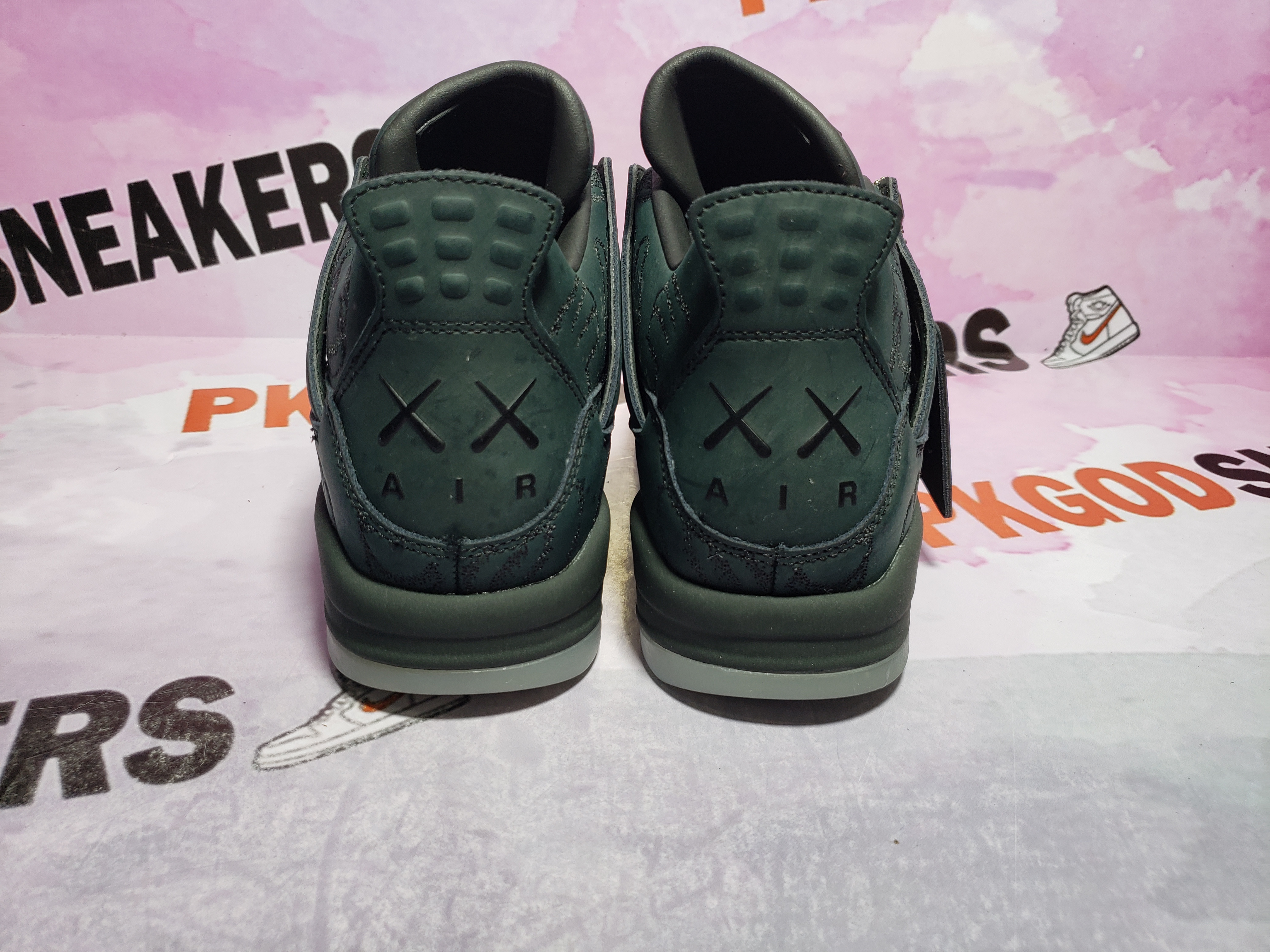 PKGoden Jordan 4 Retro Kaws Black 930155-001