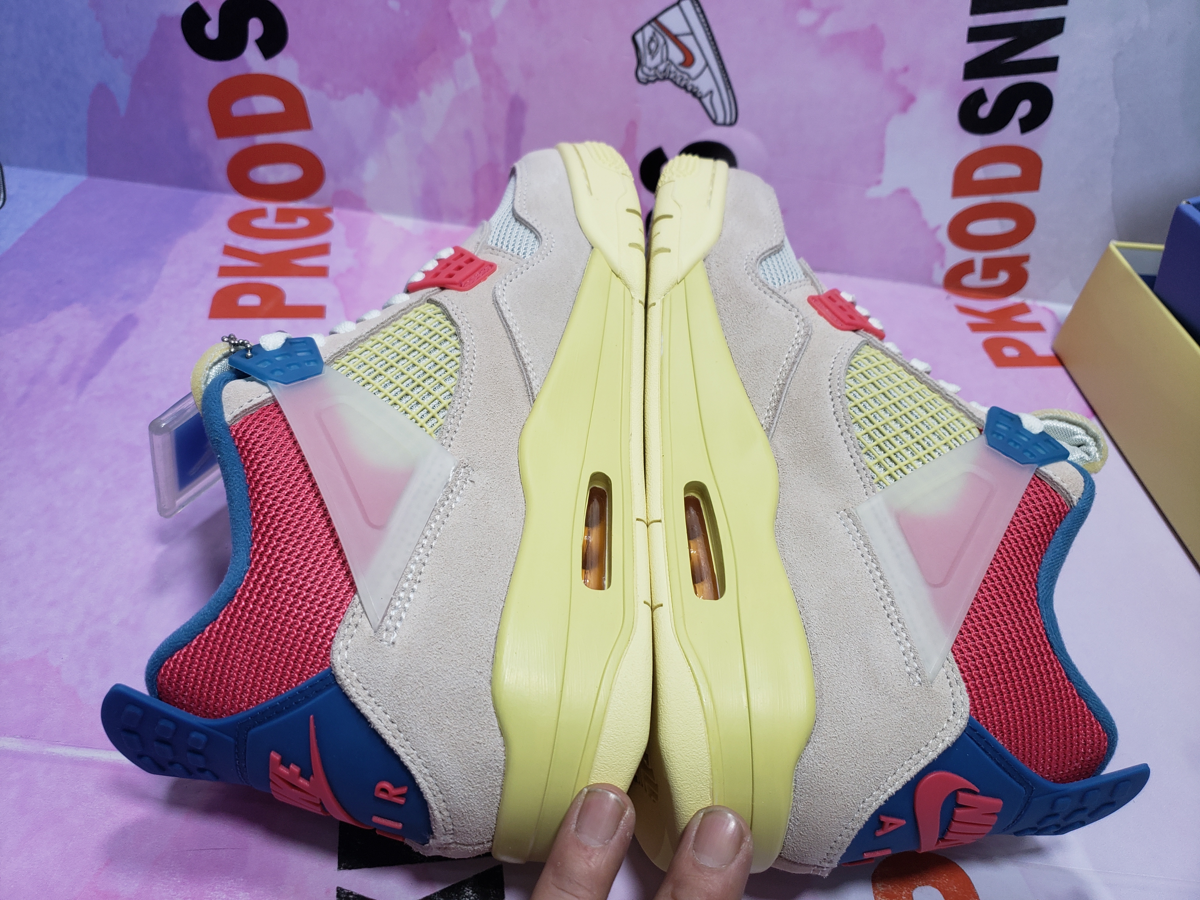 PKGoden Jordan 4 Retro Union Guava Ice DC9533-800