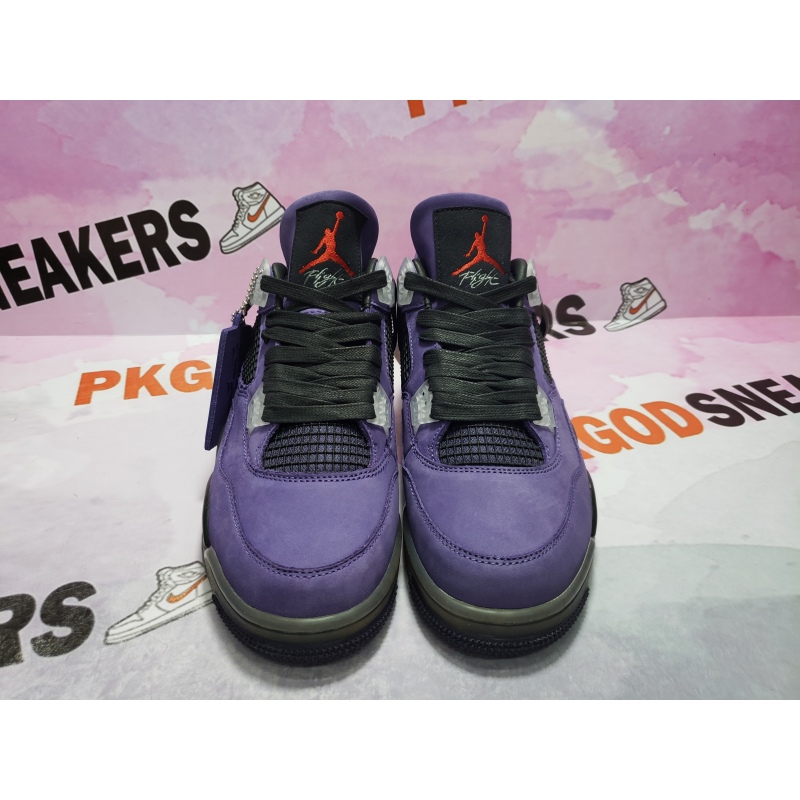 PKGoden Jordan 4 Retro Travis Scott Purple AJ4-766302