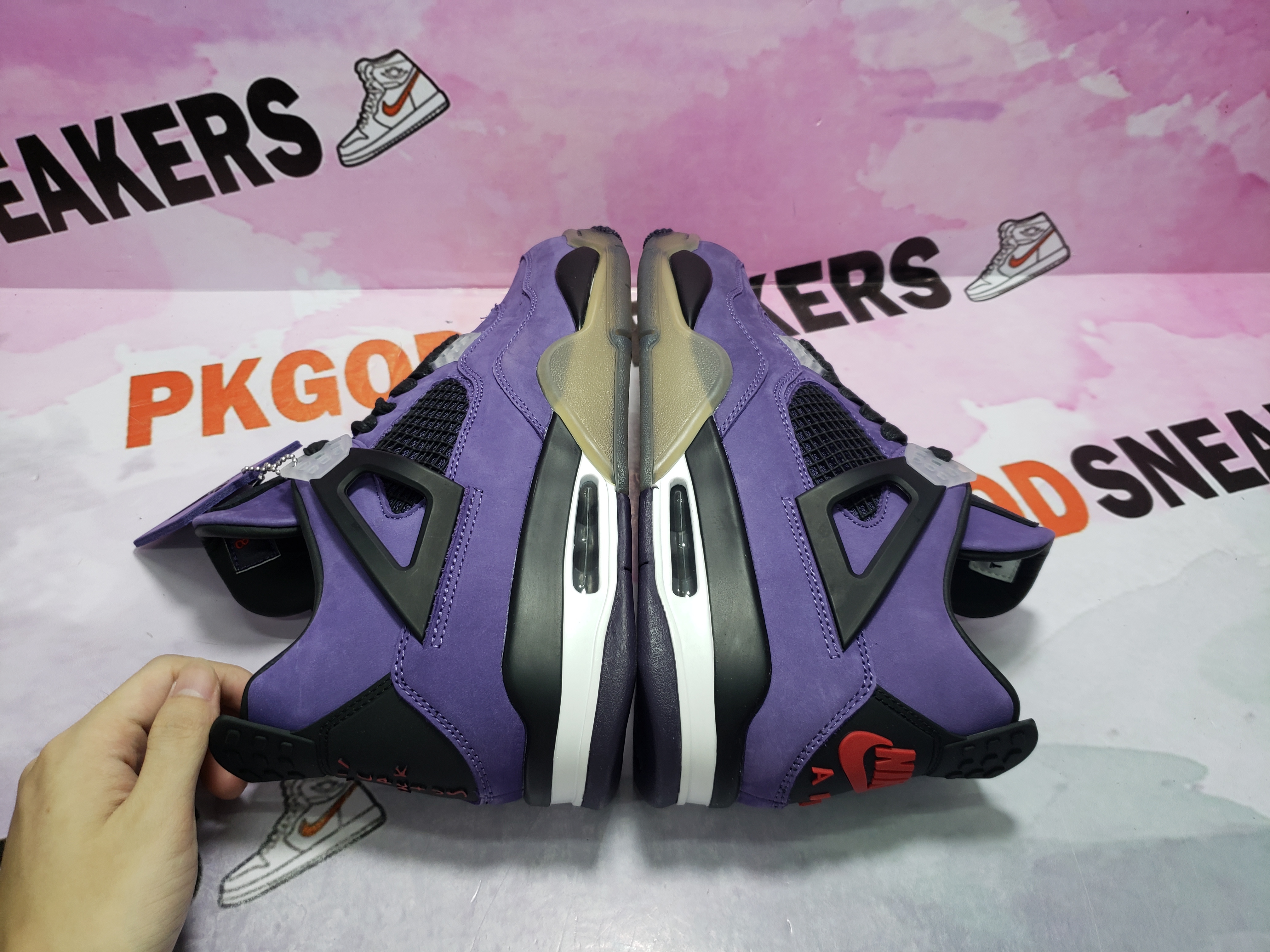 PKGoden Jordan 4 Retro Travis Scott Purple AJ4-766302