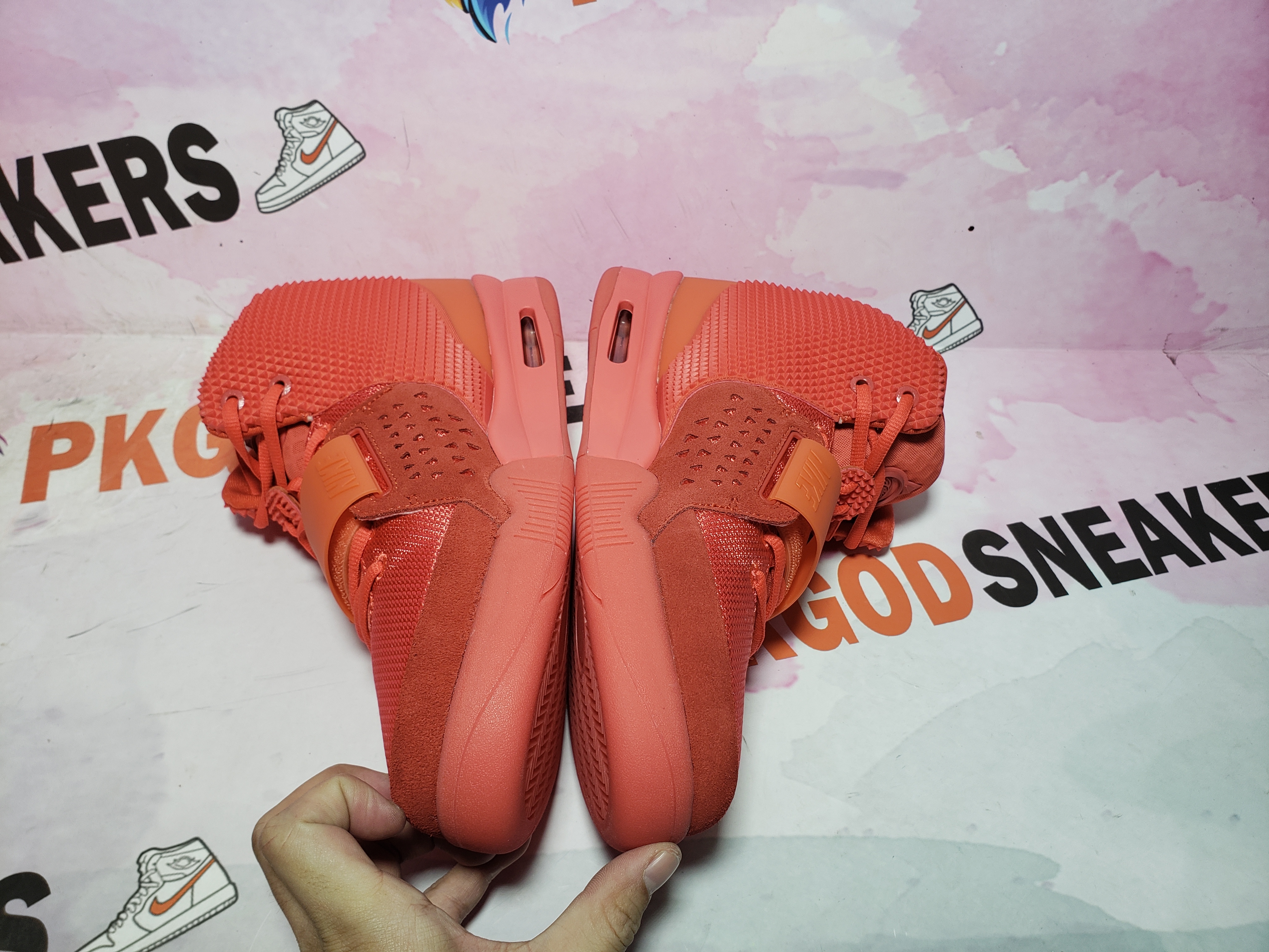 PKGoden Air Yeezy 2 Red October 508214-660