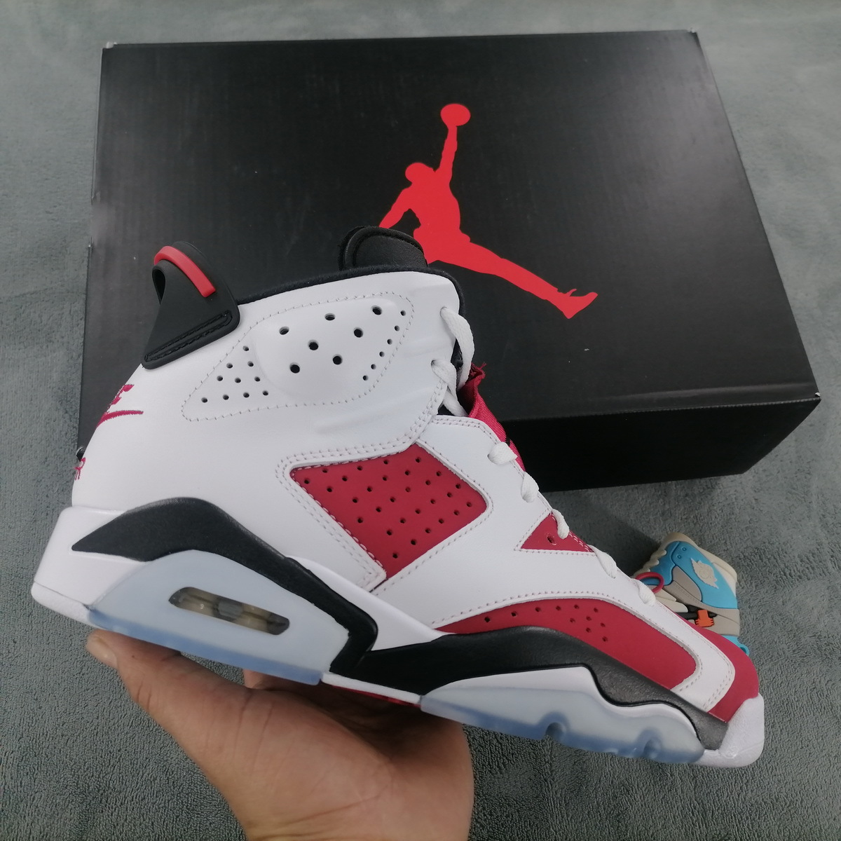 PKGoden Jordan 6 Retro Carmine (2021) CT8529-106