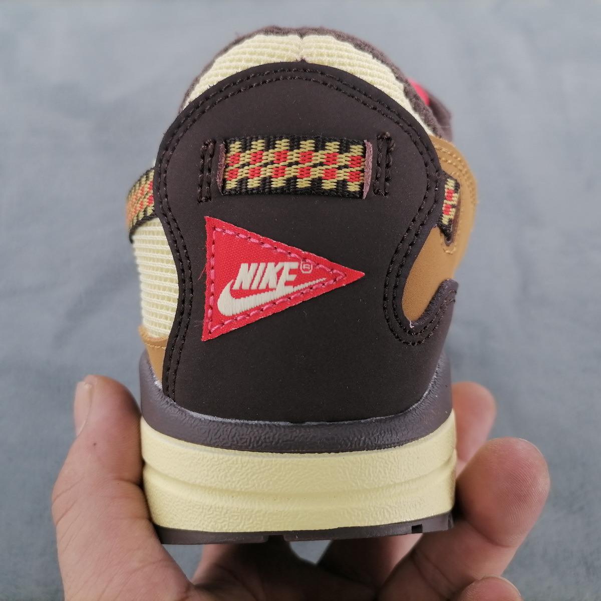 PKGoden Air Max 1 Travis Scott Cactus Jack Baroque Brown DO9392-200