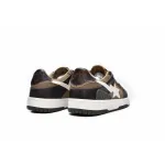 PKGoden A Bathing Ape Bape SK8 Sta Brown Ivory  001FWH801013_BEI_A