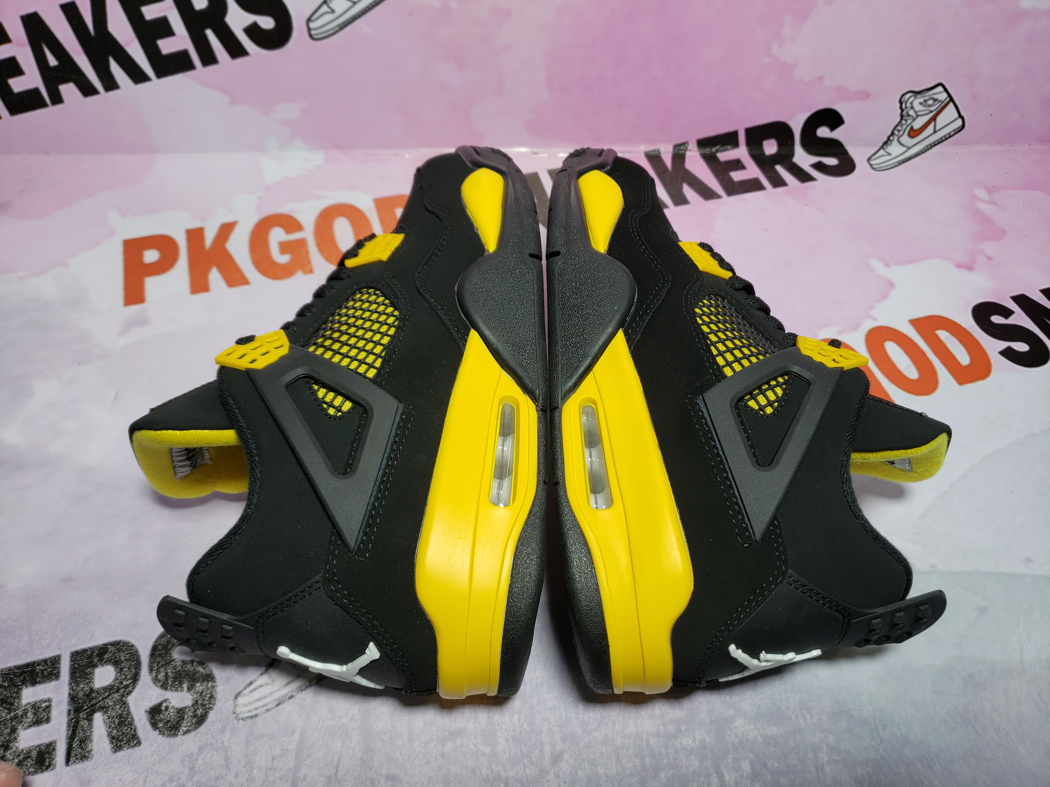 PKGoden Jordan 4 Retro Thunder 308497-008