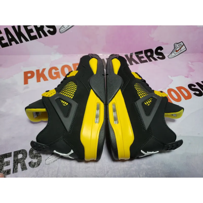 PKGoden Jordan 4 Retro Thunder 308497-008