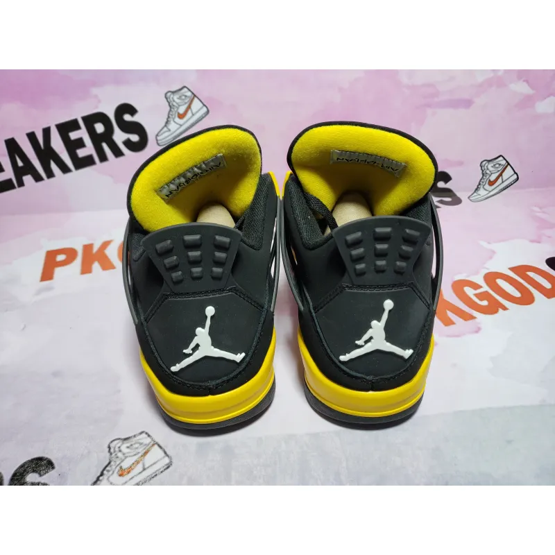 PKGoden Jordan 4 Retro Thunder 308497-008