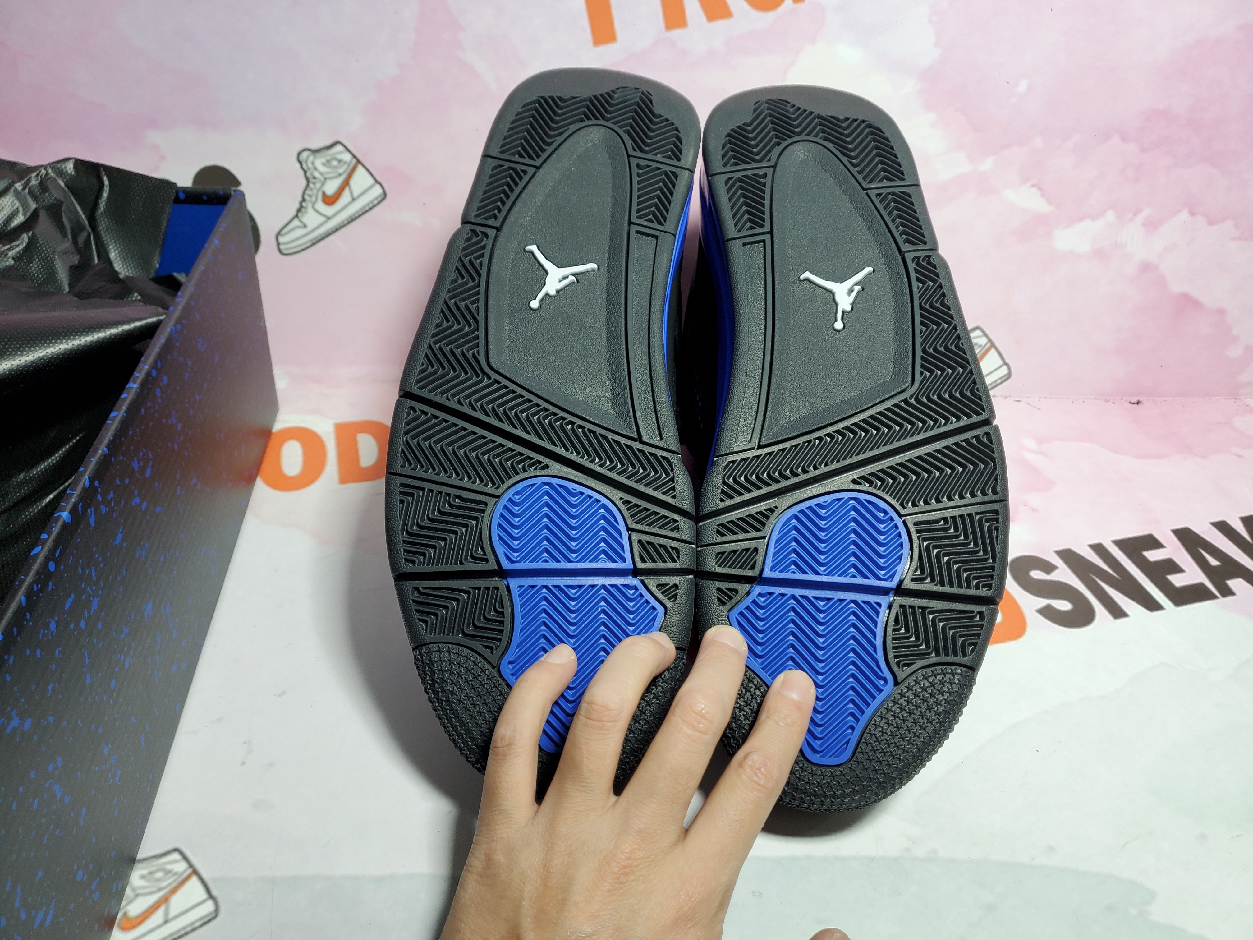 PKGoden Jordan 4 Retro Blue Thunder CT8527-018