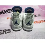 【Flash Sales】PKGoden Jordan 4 Retro White Midnight Navy DH6927-140