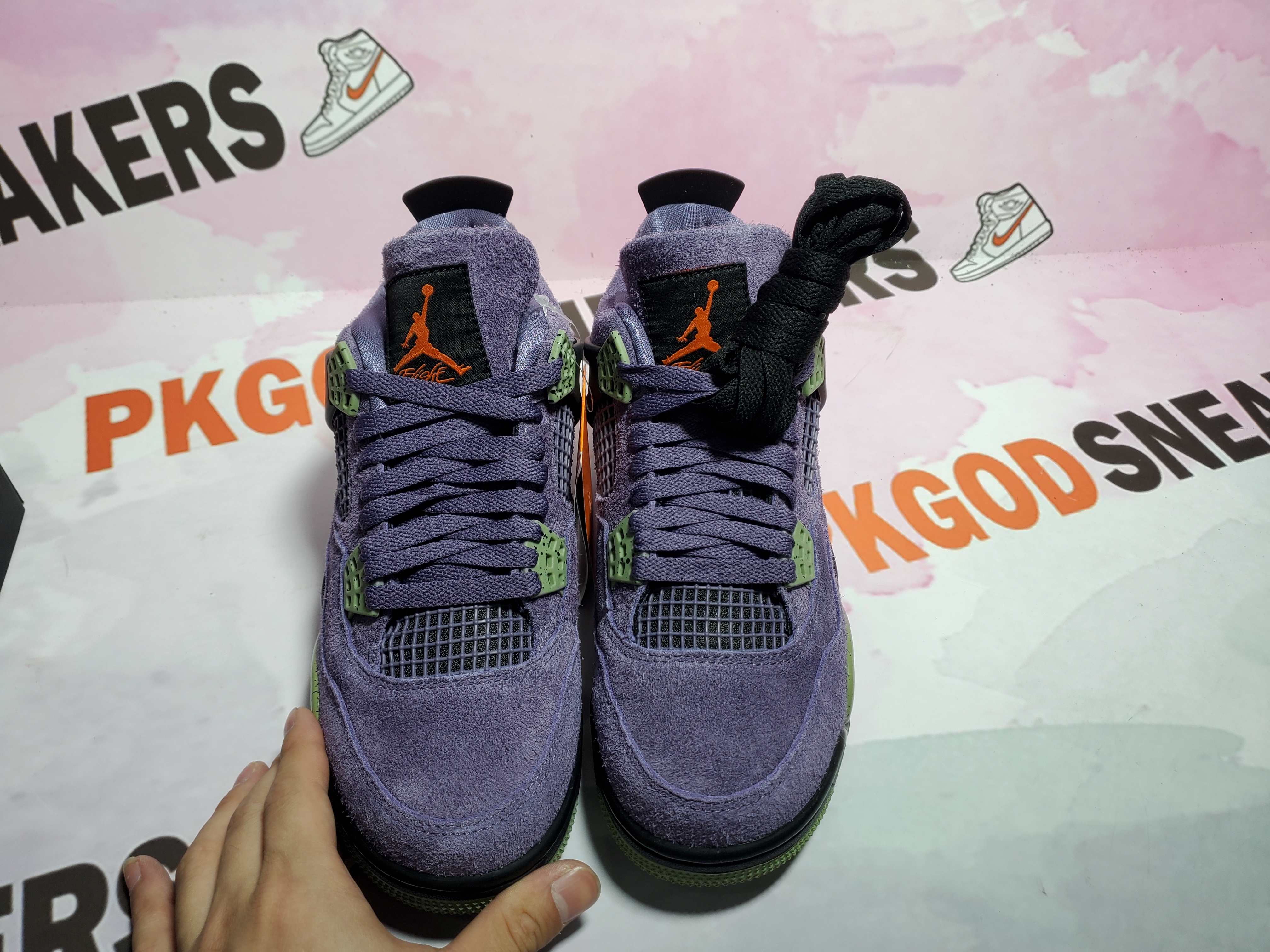 PKGoden Jordan 4 Retro Canyon Purple AQ9129-500