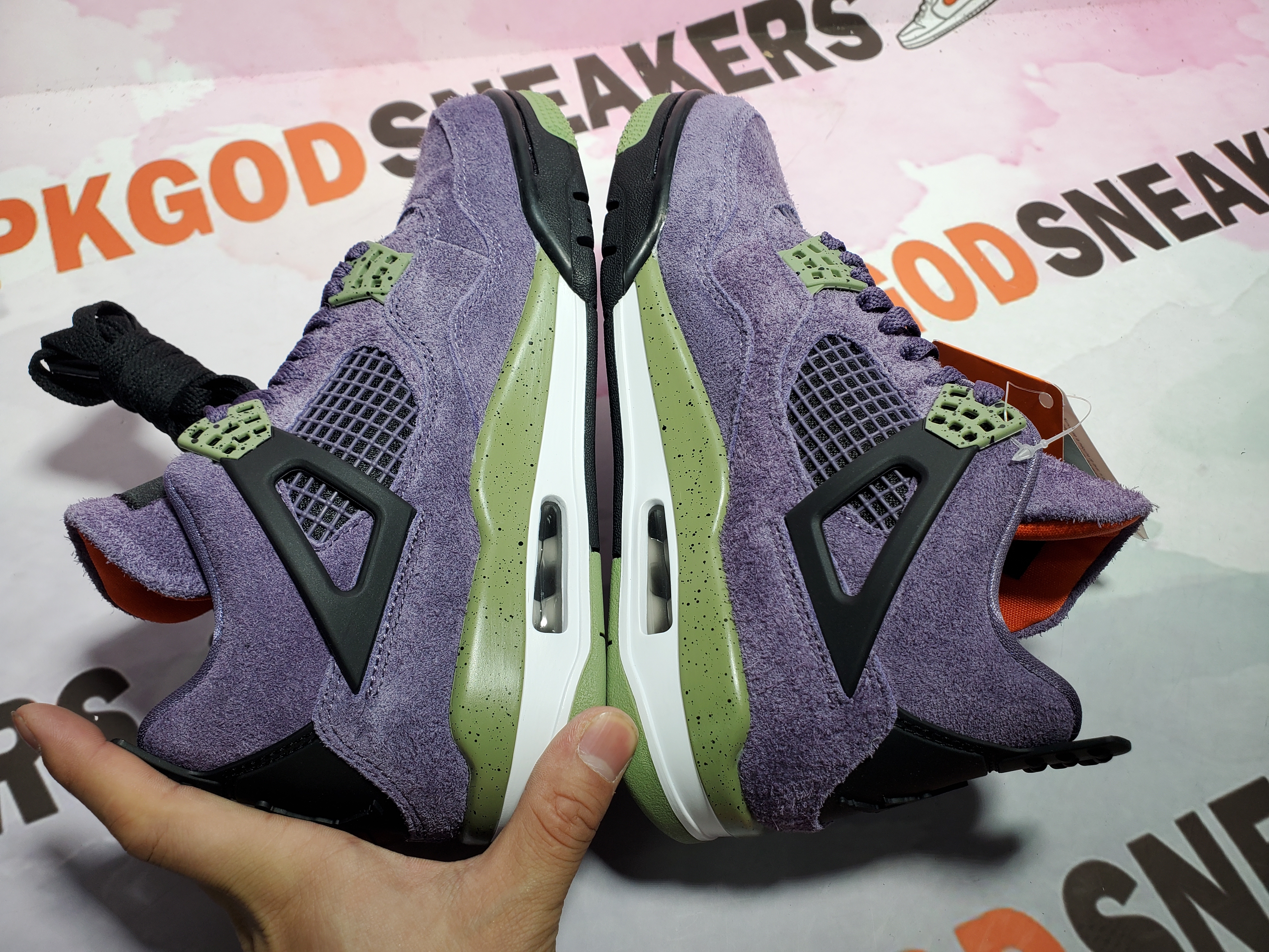 PKGoden Jordan 4 Retro Canyon Purple AQ9129-500